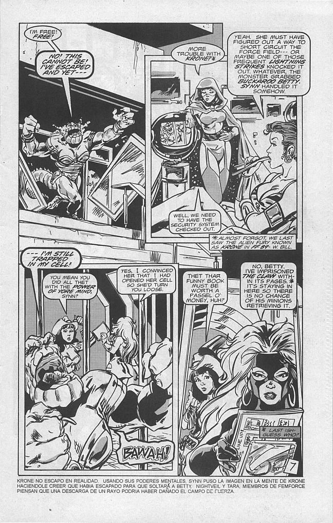 Read online Femforce comic -  Issue #98 - 9