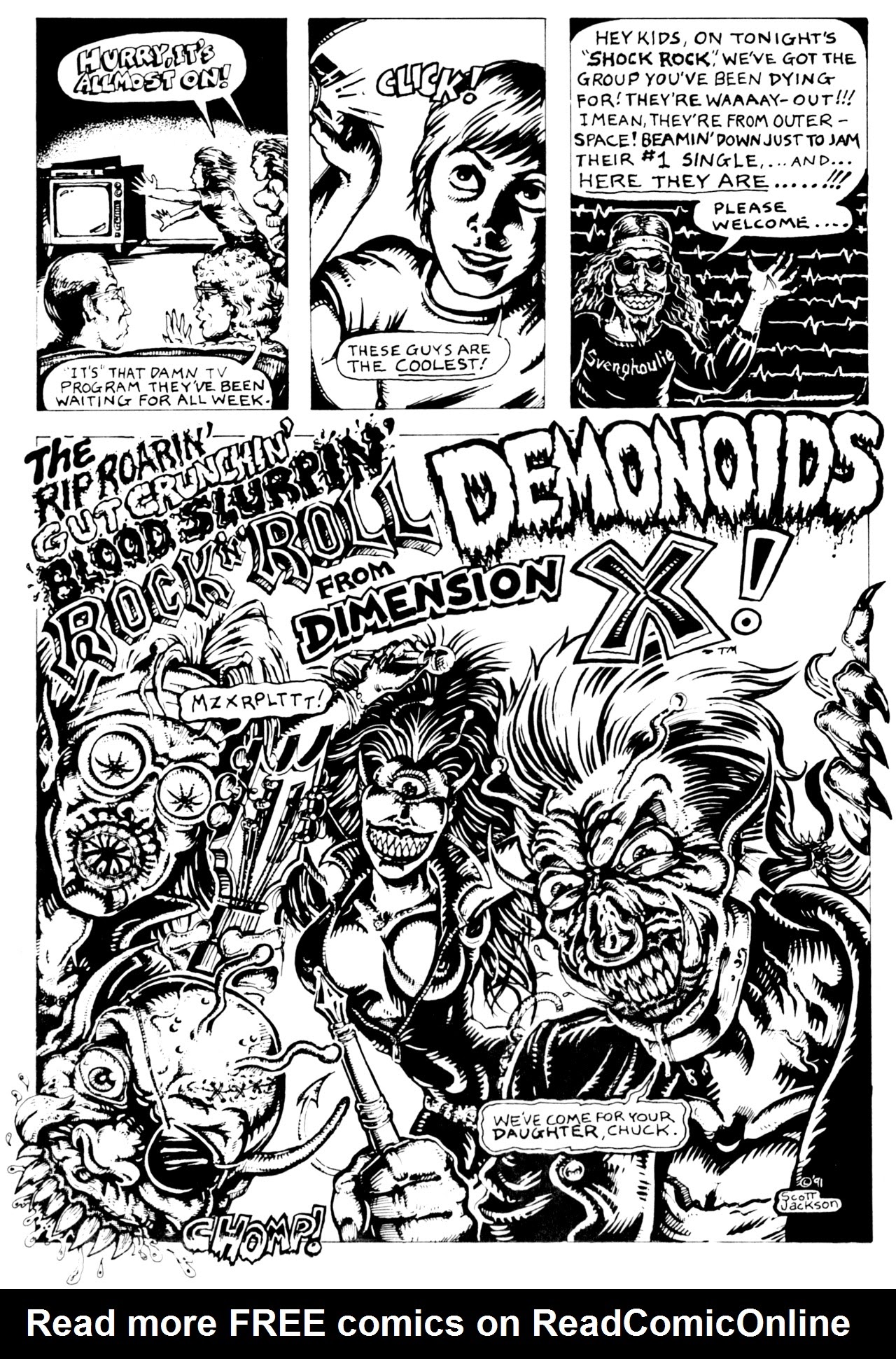 Read online Heavy Metal Monsters comic -  Issue #1 - 12