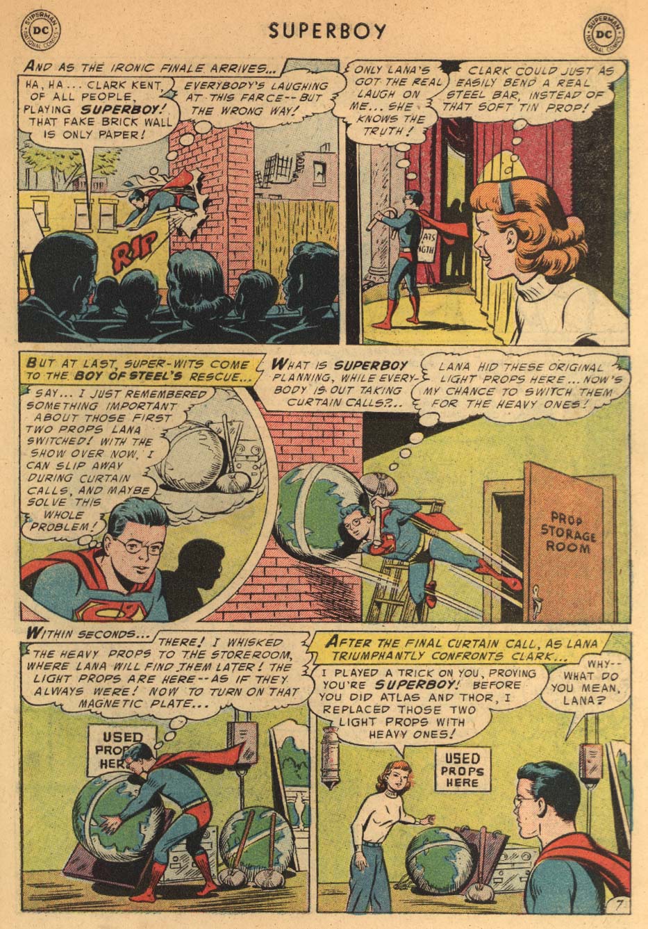 Read online Superboy (1949) comic -  Issue #44 - 28