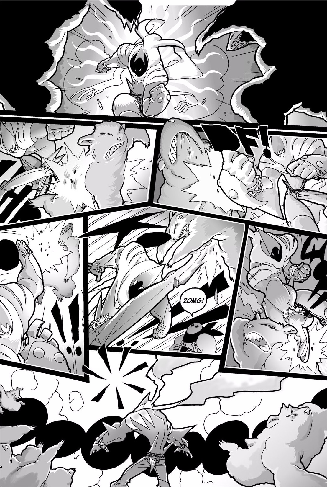 Read online Sharknife comic -  Issue # TPB 1 - 83