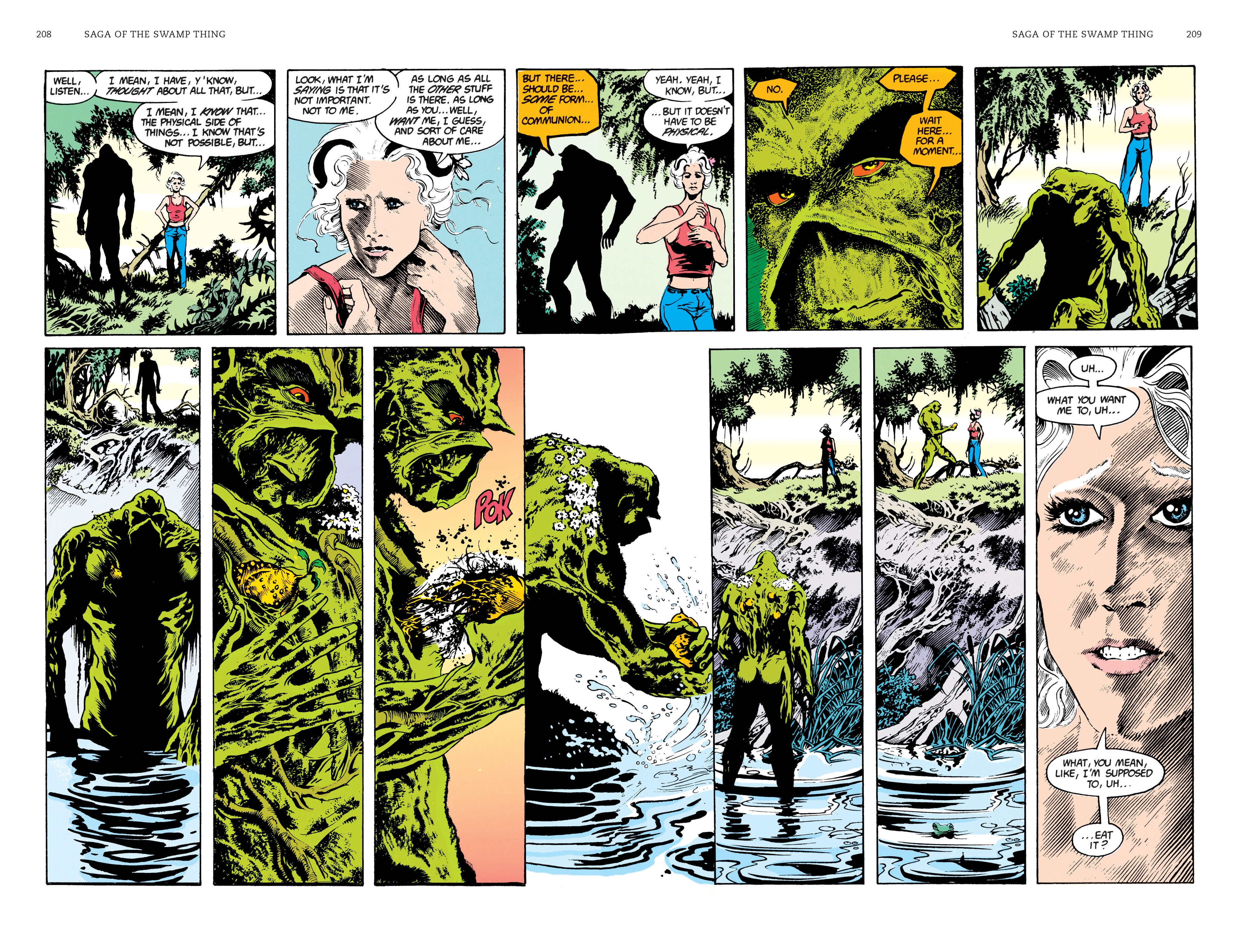 Read online Saga of the Swamp Thing comic -  Issue # TPB 2 (Part 2) - 105