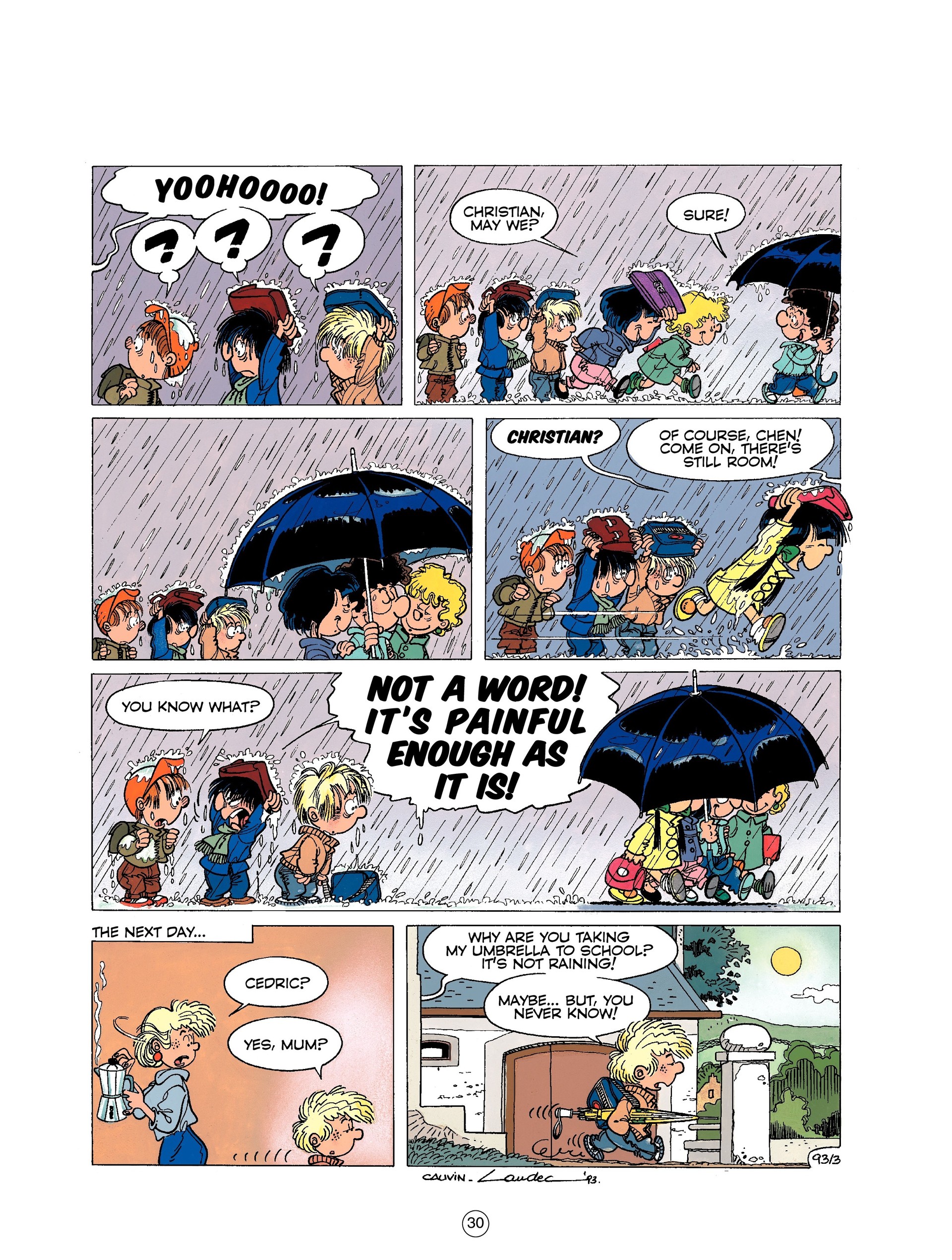 Read online Cedric comic -  Issue #5 - 30