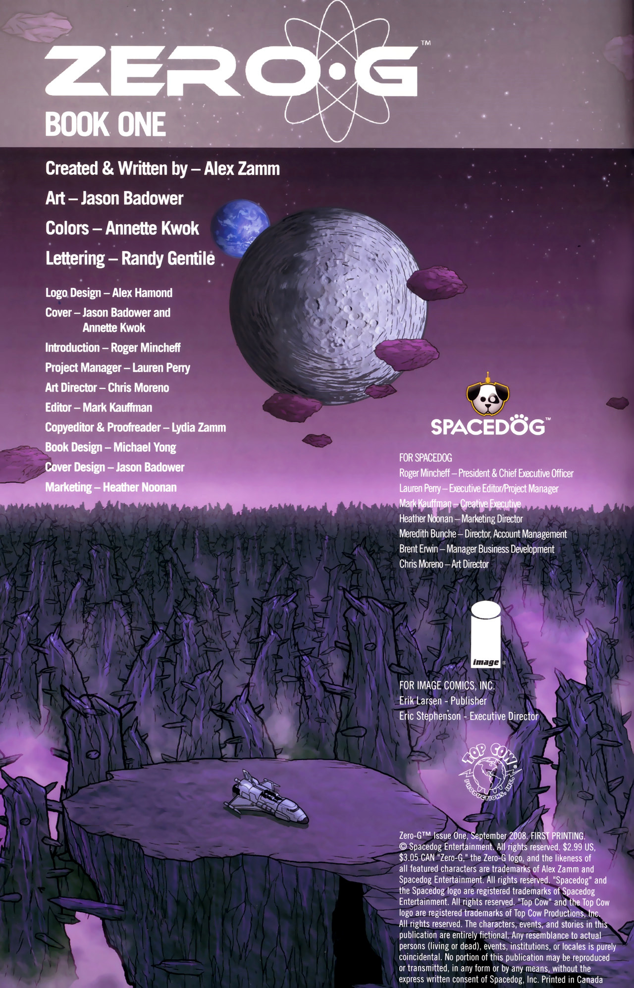 Read online Zero-G comic -  Issue #1 - 2