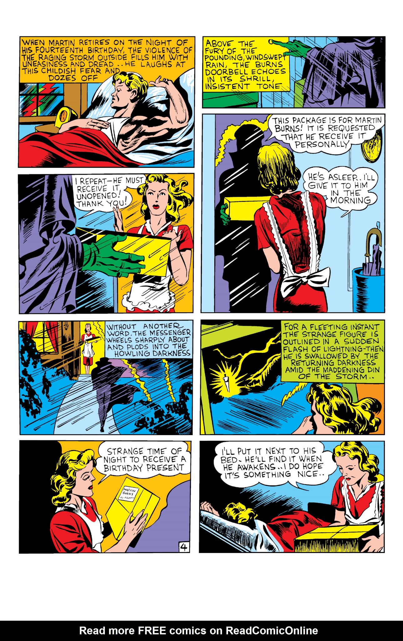 Read online Daring Mystery Comics comic -  Issue #6 - 6