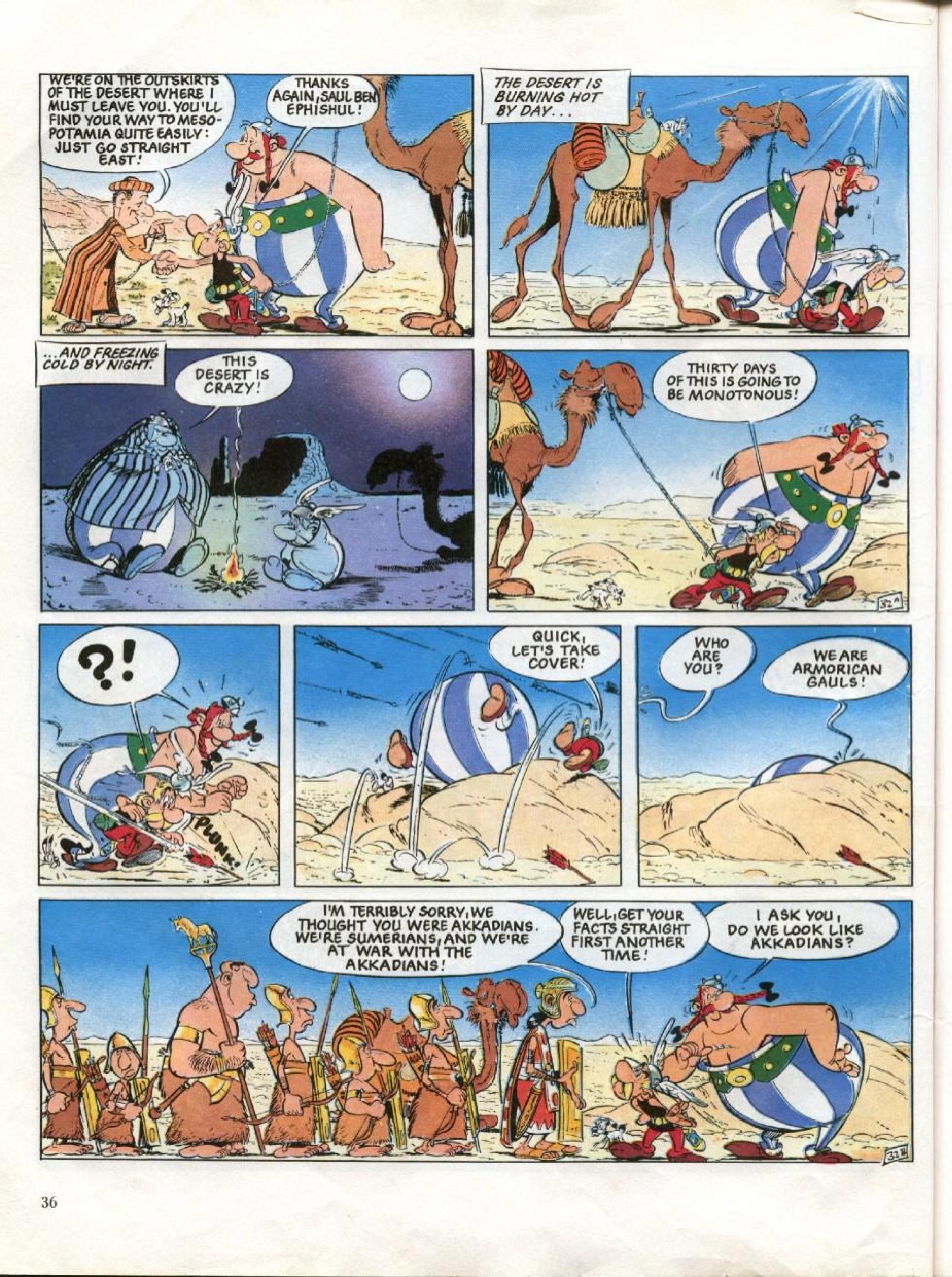 Read online Asterix comic - Issue #26.