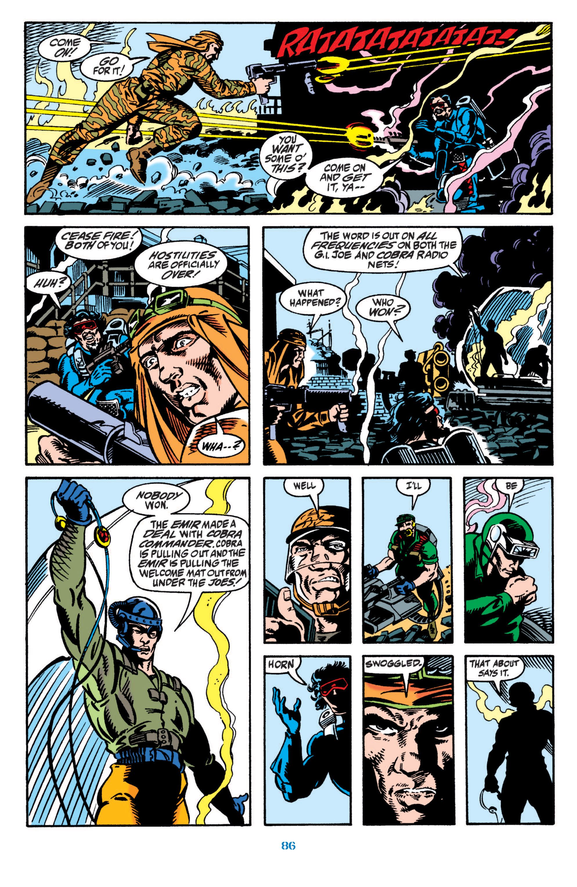 Read online Classic G.I. Joe comic -  Issue # TPB 12 (Part 1) - 86