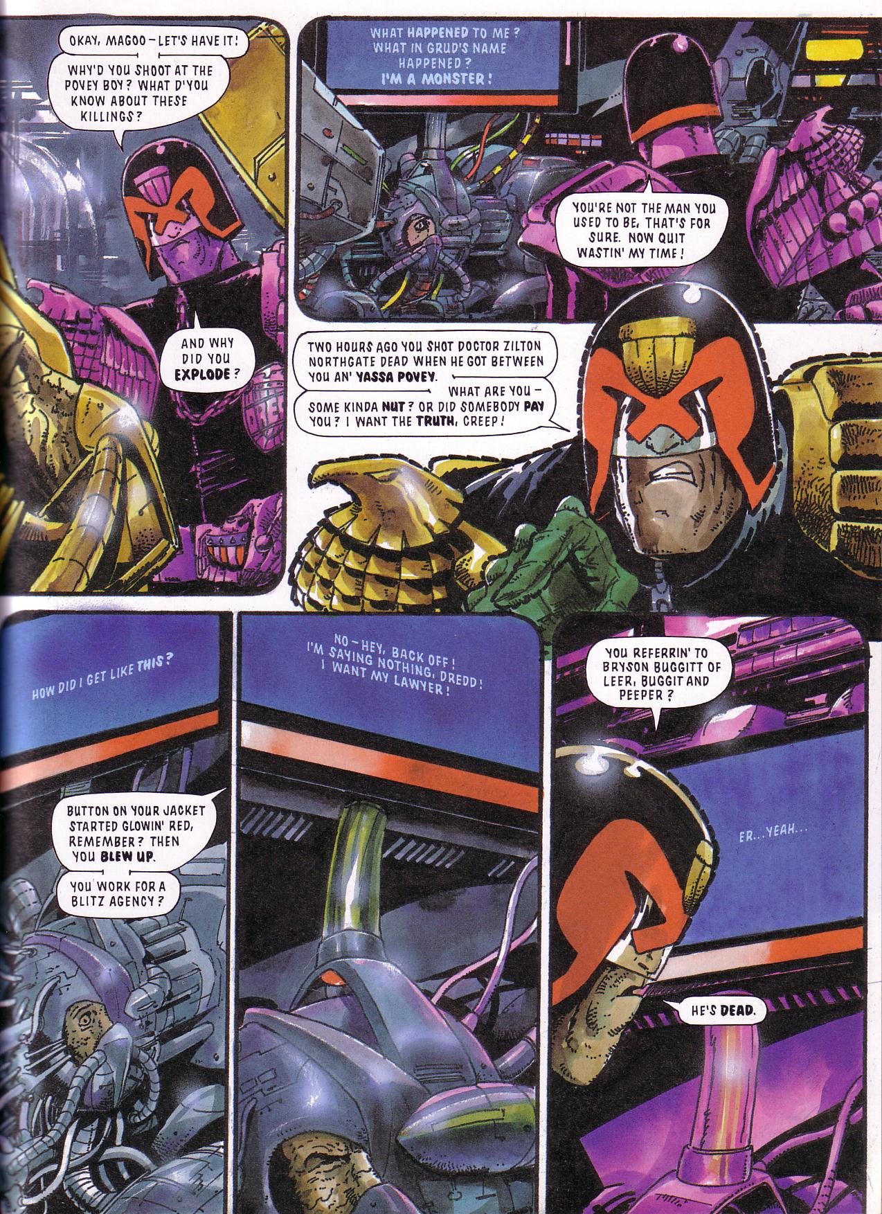 Read online Judge Dredd: Death Aid comic -  Issue # TPB - 31