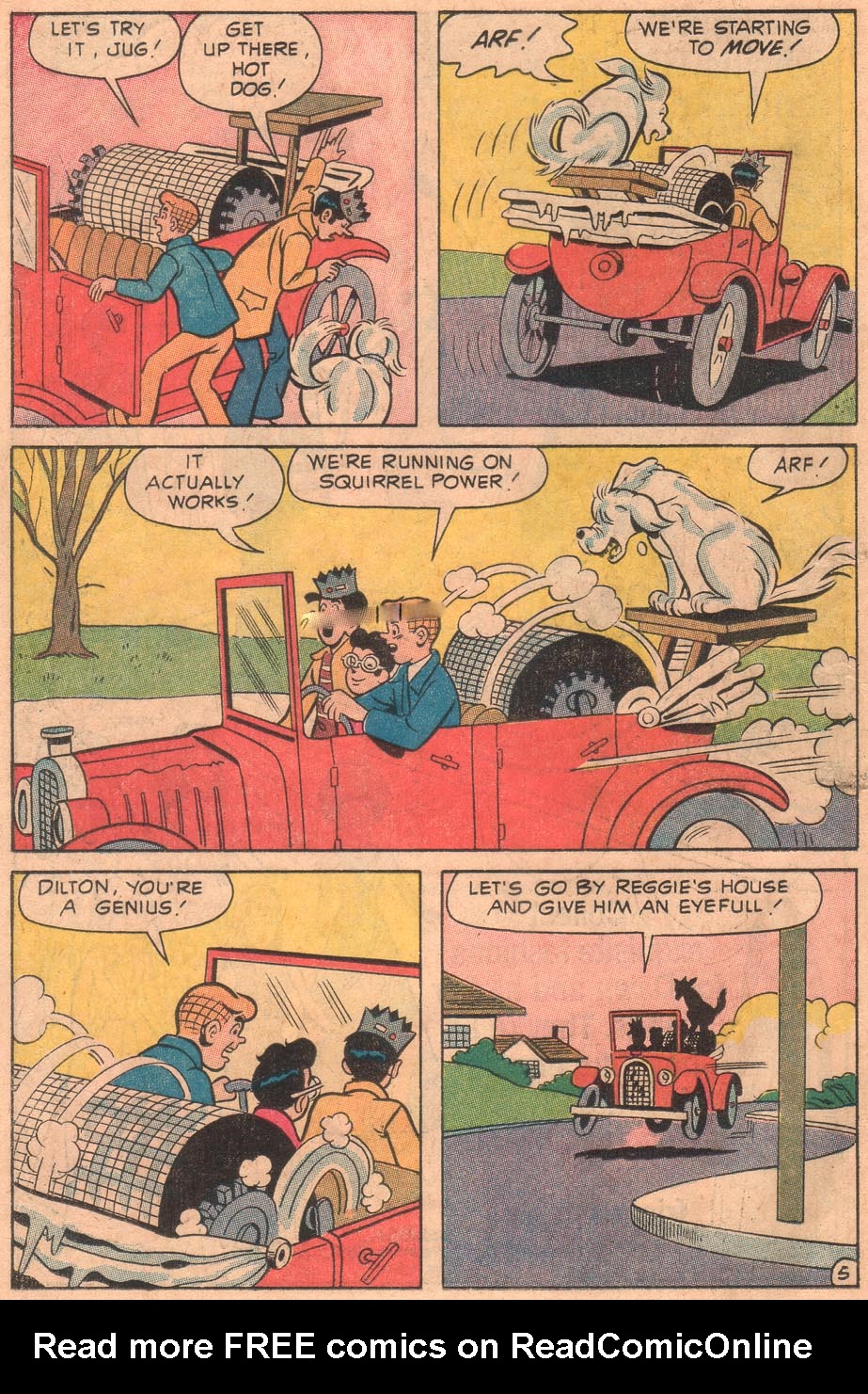 Read online Reggie and Me (1966) comic -  Issue #53 - 26