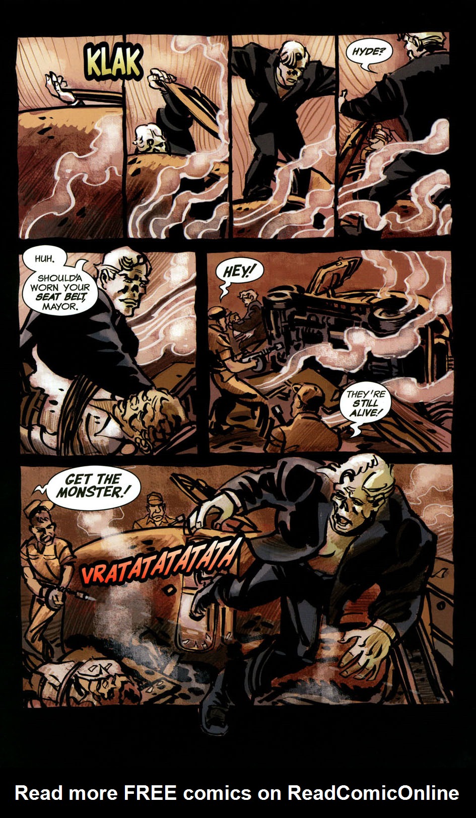 Read online Frankenstein Mobster comic -  Issue #5 - 20
