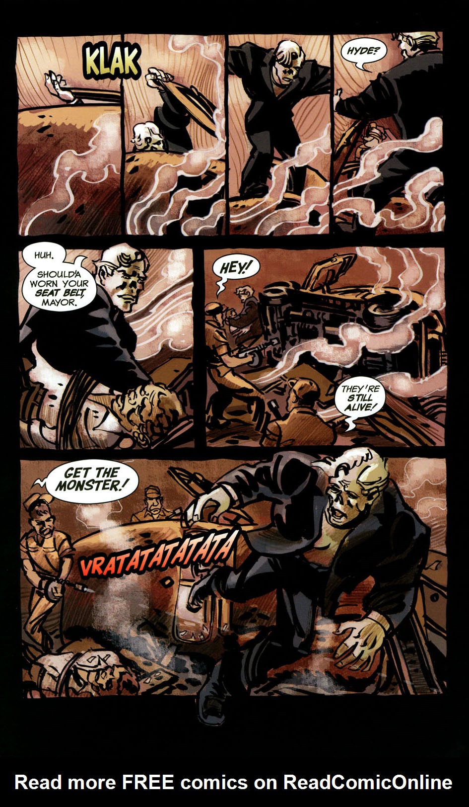 Read online Frankenstein Mobster comic -  Issue #5 - 20