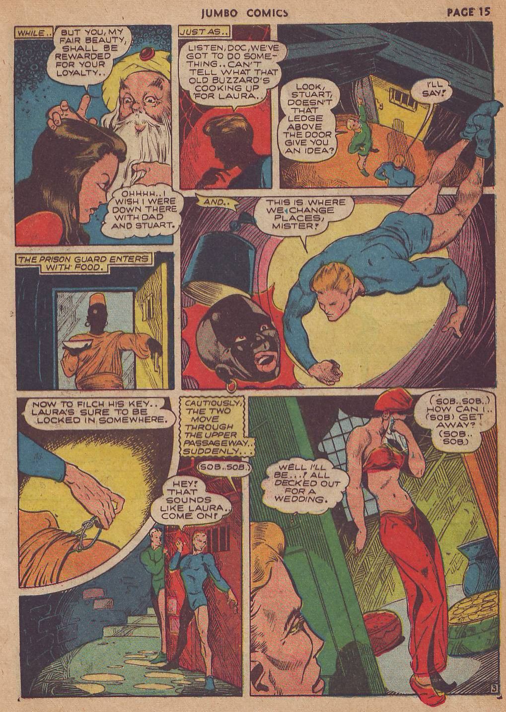 Read online Jumbo Comics comic -  Issue #39 - 16