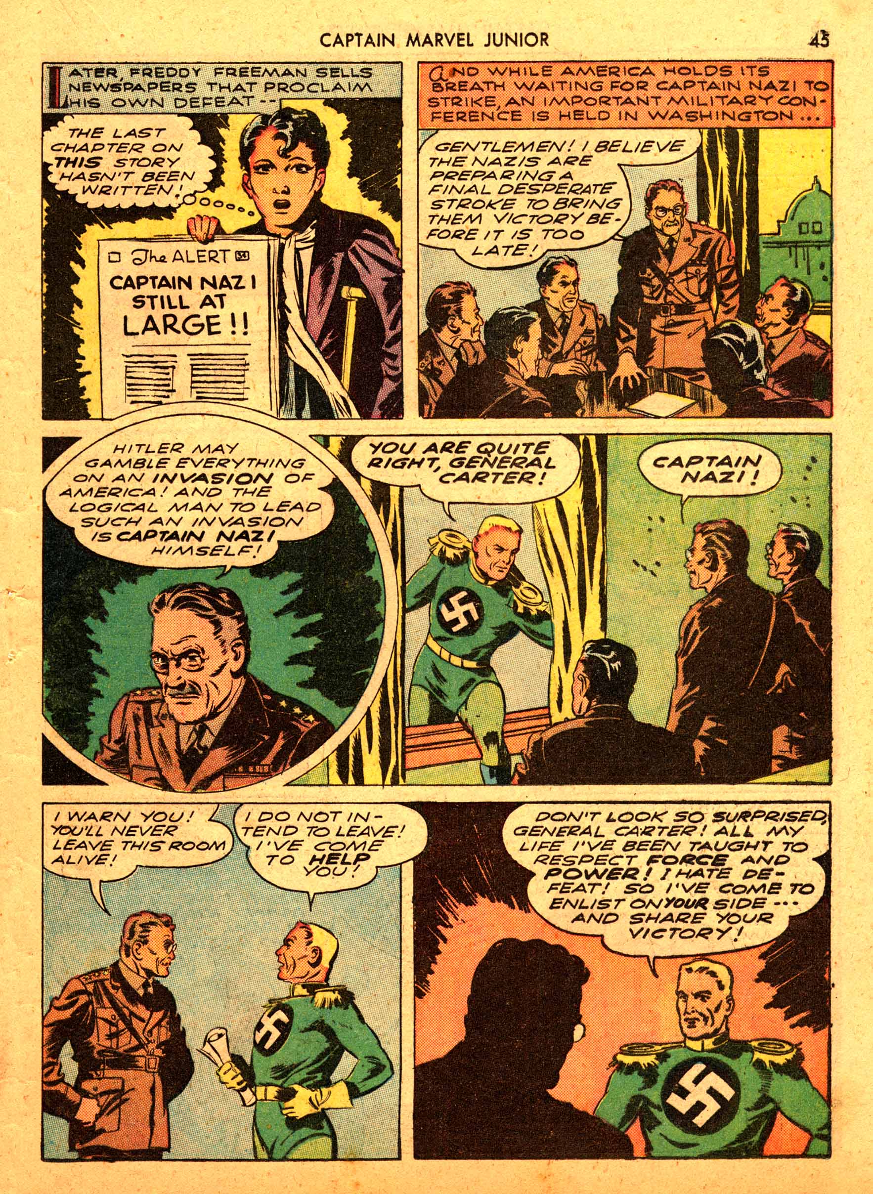 Read online Captain Marvel, Jr. comic -  Issue #8 - 46
