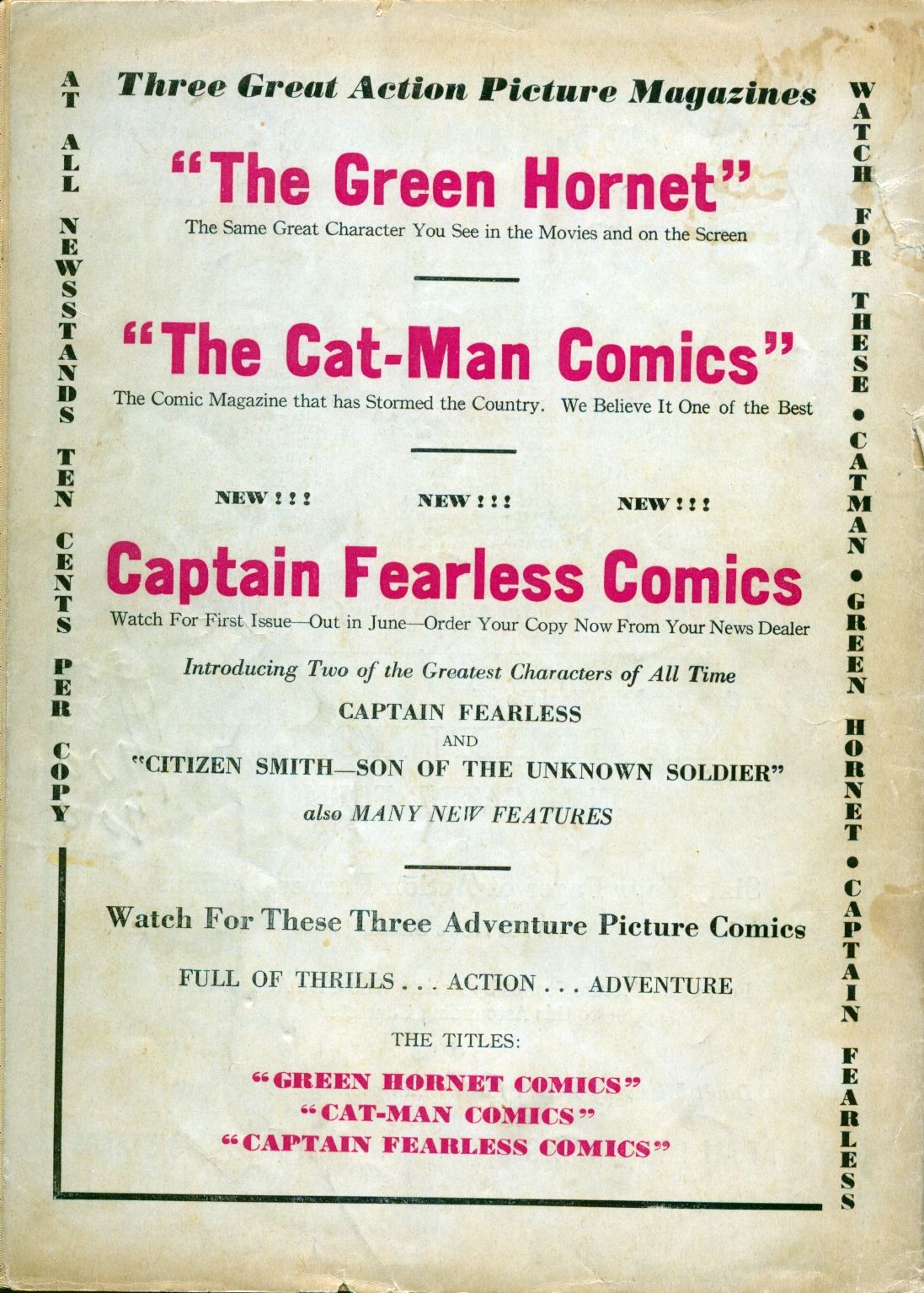 Read online Cat-Man Comics comic -  Issue #3 - 68