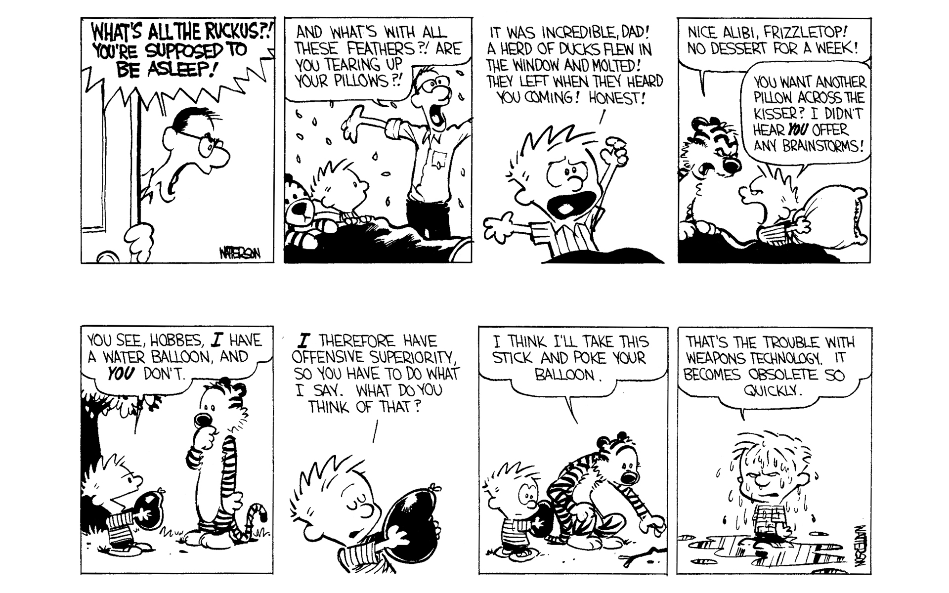 Read online Calvin and Hobbes comic -  Issue #1 - 134