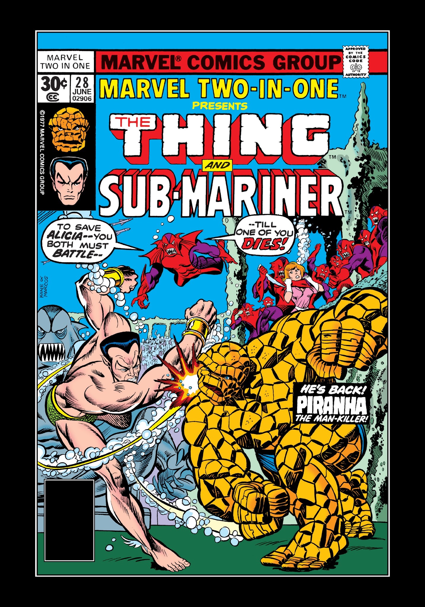 Read online Marvel Masterworks: Marvel Two-In-One comic -  Issue # TPB 3 - 135