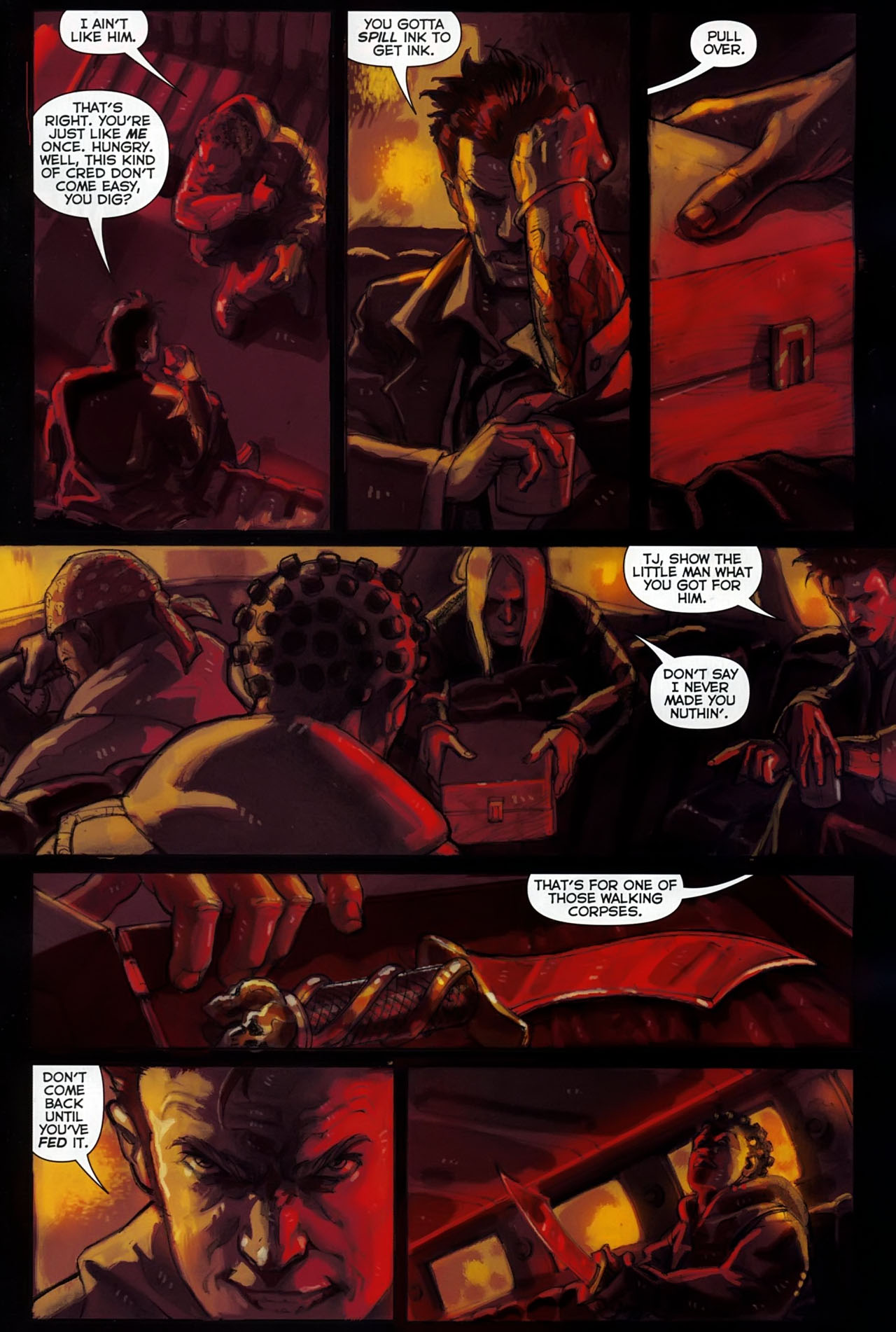 Read online Final Crisis Aftermath: Ink comic -  Issue #1 - 10