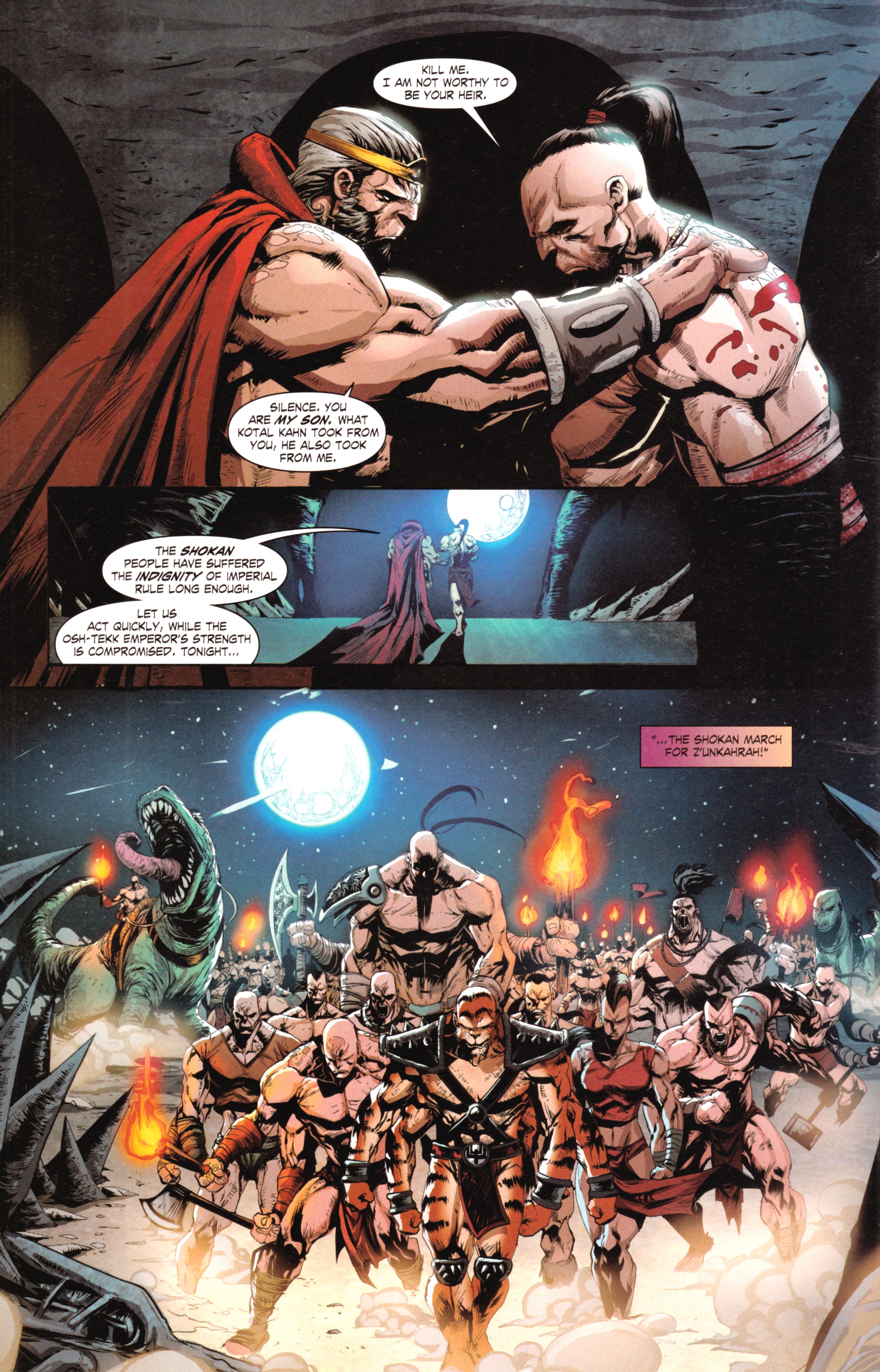 Read online Mortal Kombat X [II] comic -  Issue #5 - 10