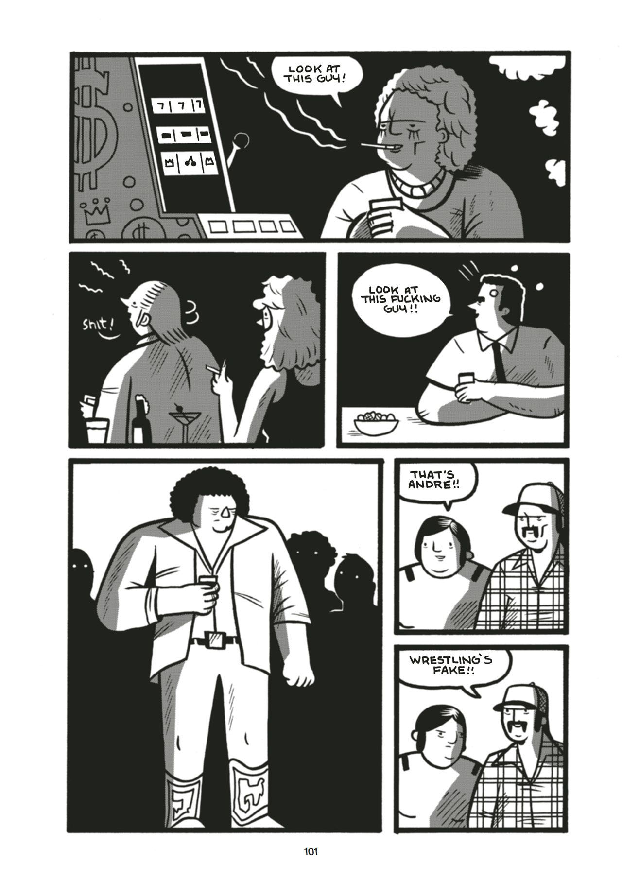Read online Andre the Giant: Life and Legend comic -  Issue #1 - 101