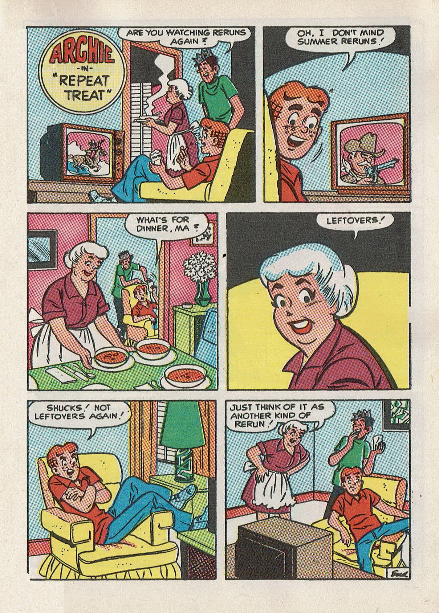 Read online Jughead Jones Comics Digest comic -  Issue #59 - 89