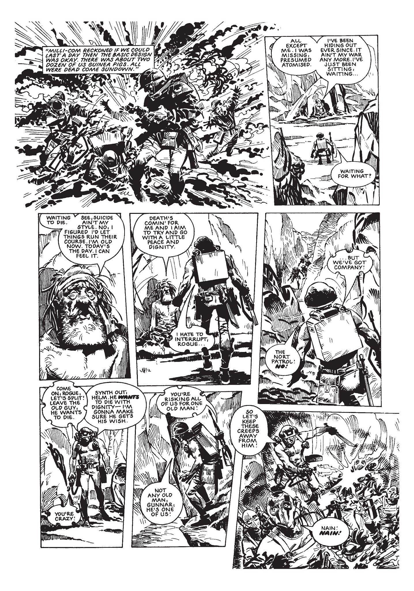 Read online Rogue Trooper: Tales of Nu-Earth comic -  Issue # TPB 1 - 392