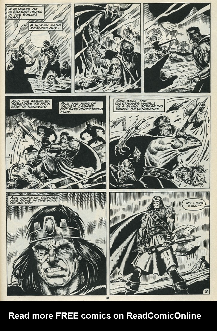 Read online The Savage Sword Of Conan comic -  Issue #172 - 43
