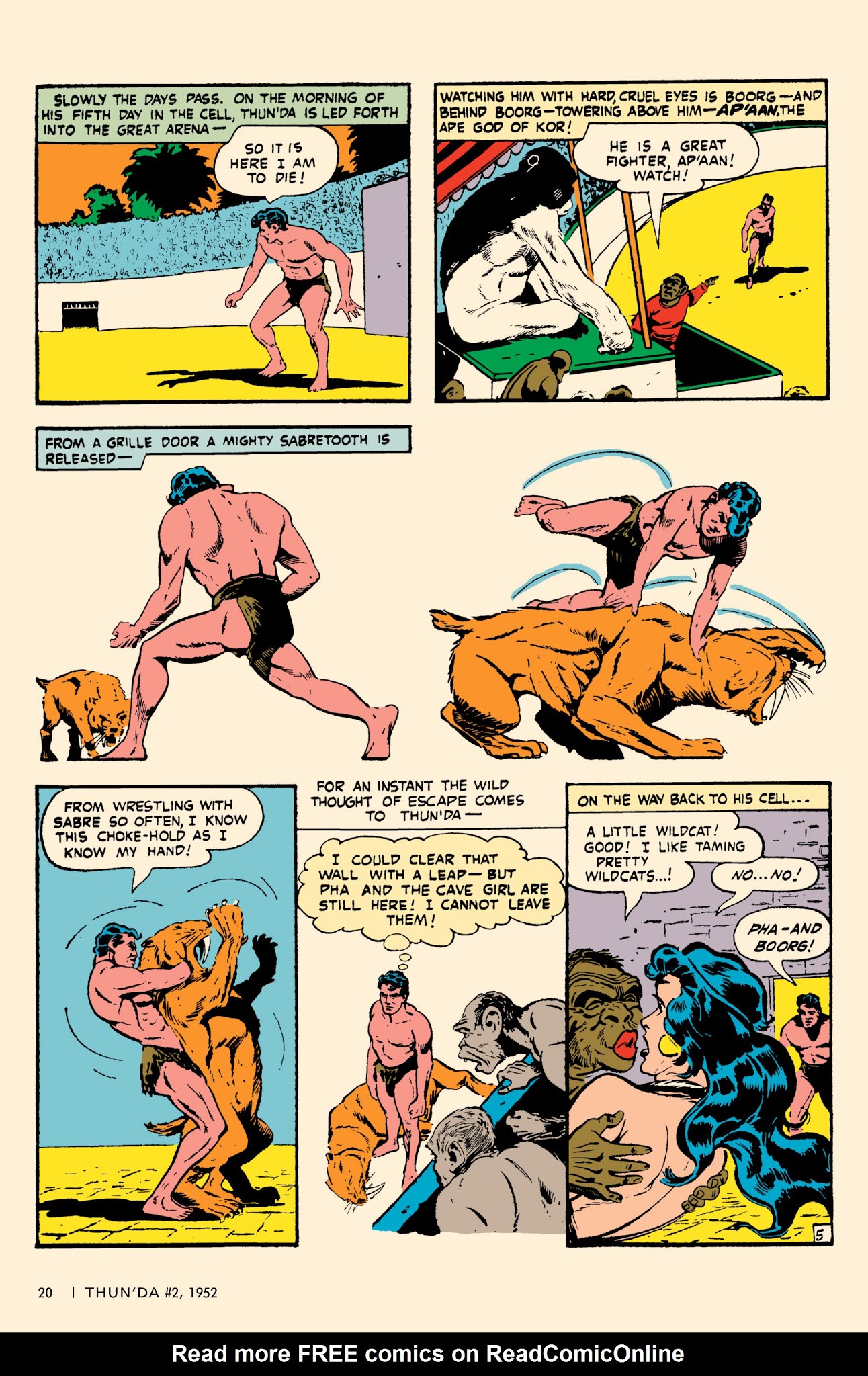 Read online Bob Powell's Complete Cave Girl comic -  Issue # TPB (Part 1) - 21