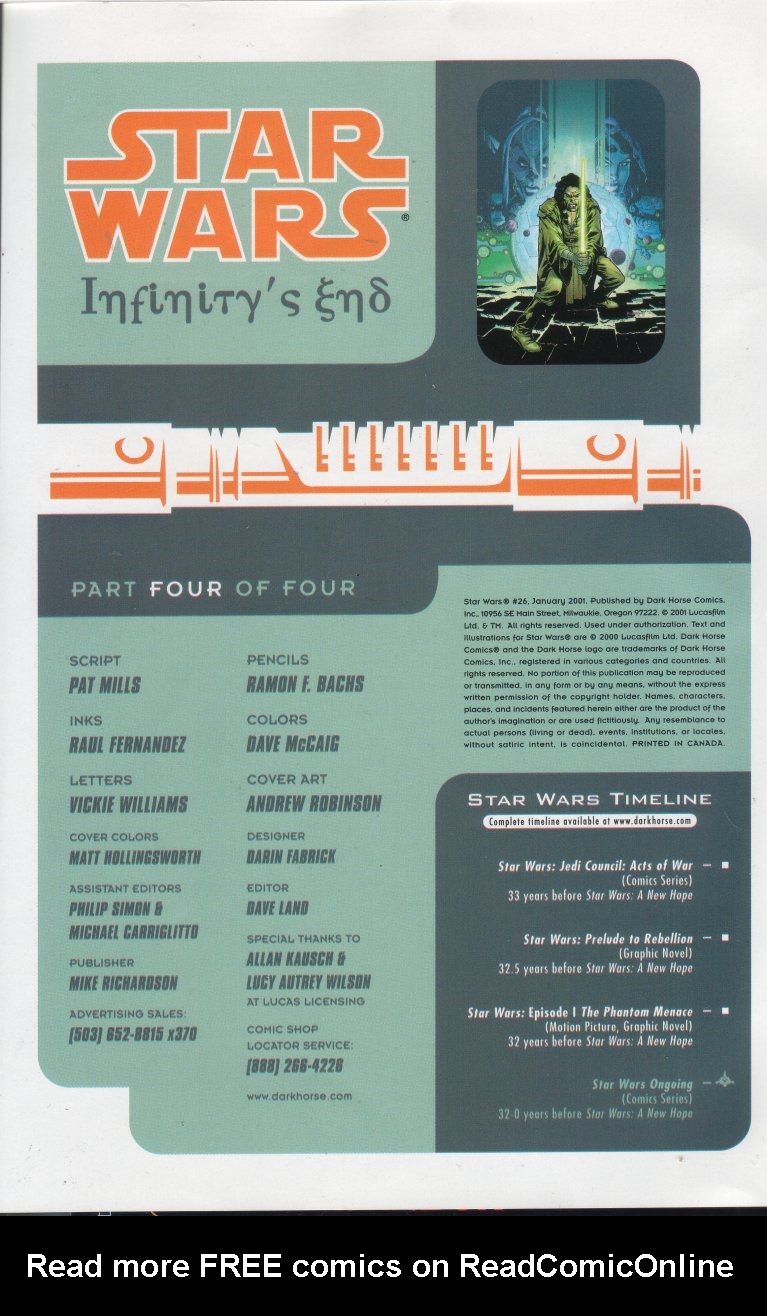 Read online Star Wars (1998) comic -  Issue #26 - 2