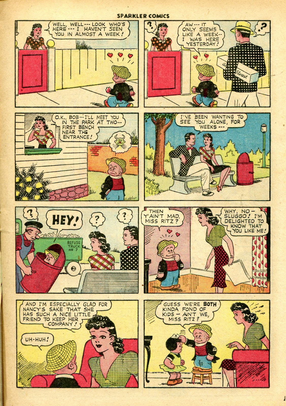 Read online Sparkler Comics comic -  Issue #26 - 17