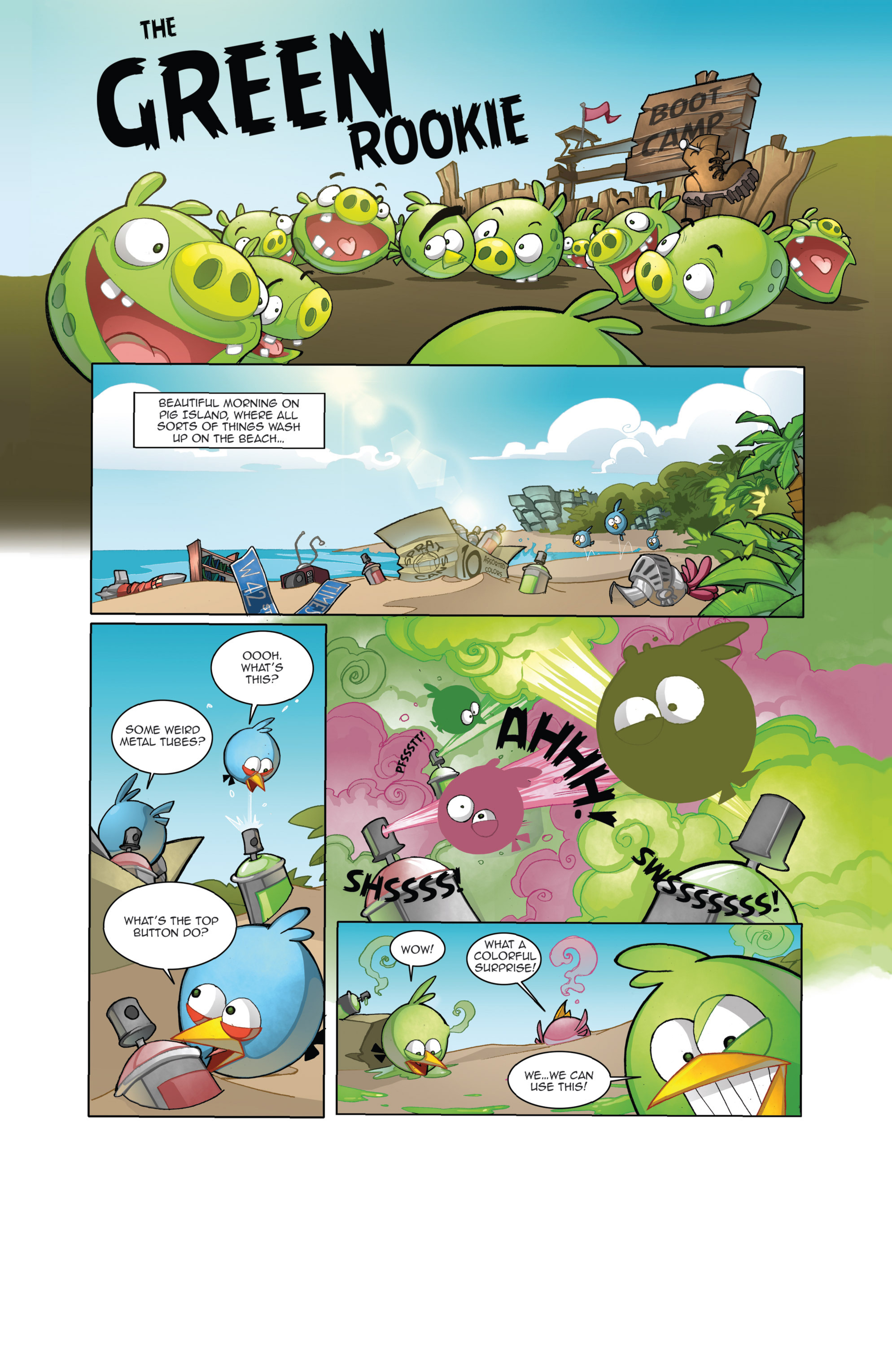 Read online Angry Birds Comics (2014) comic -  Issue #4 - 3