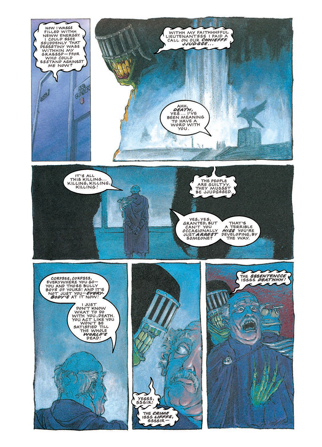 Read online Judge Death comic -  Issue # TPB Young Death - Boyhood of a Superfiend - 73