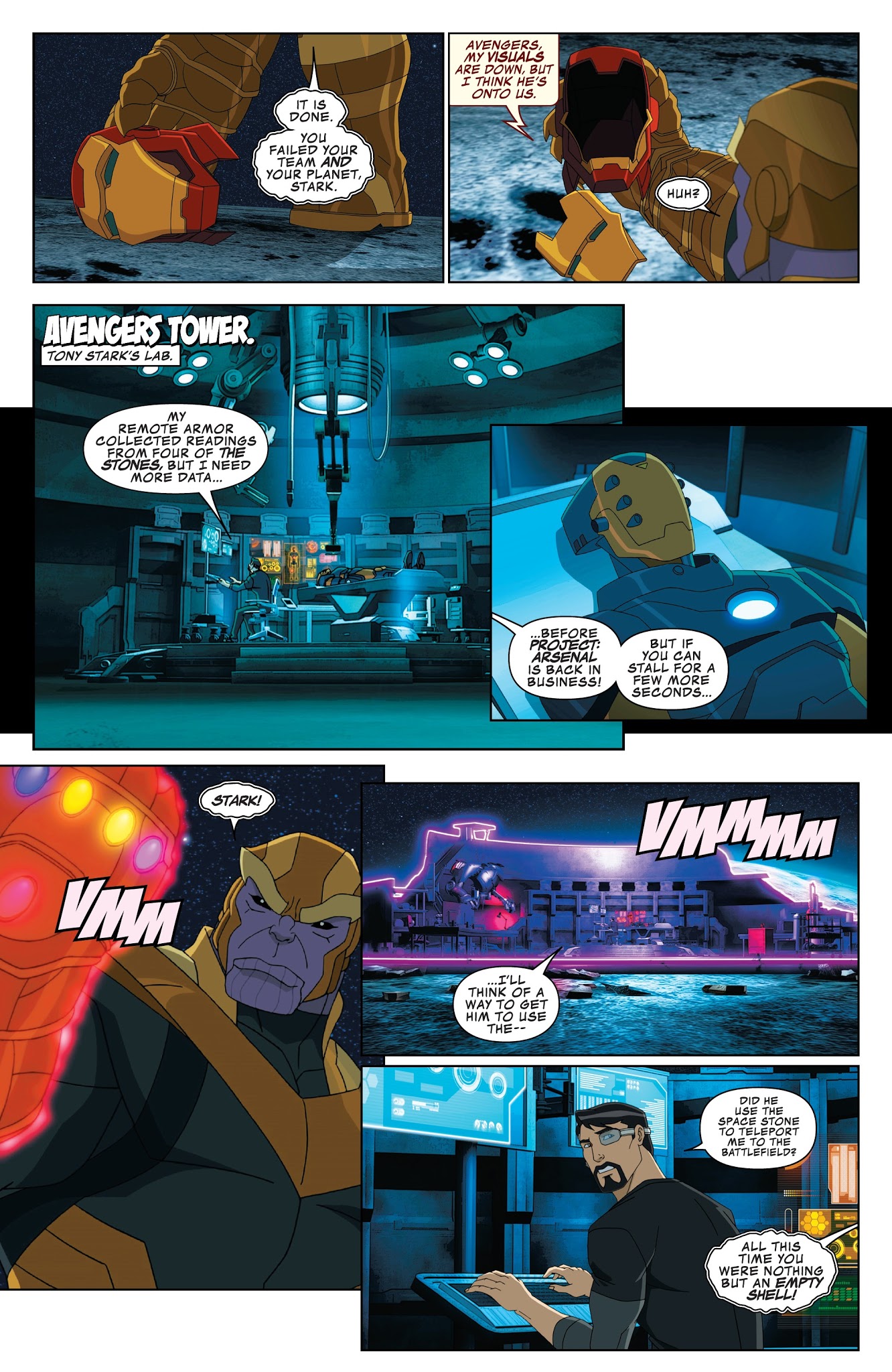 Read online Avengers vs. Thanos (2018) comic -  Issue # TPB - 82