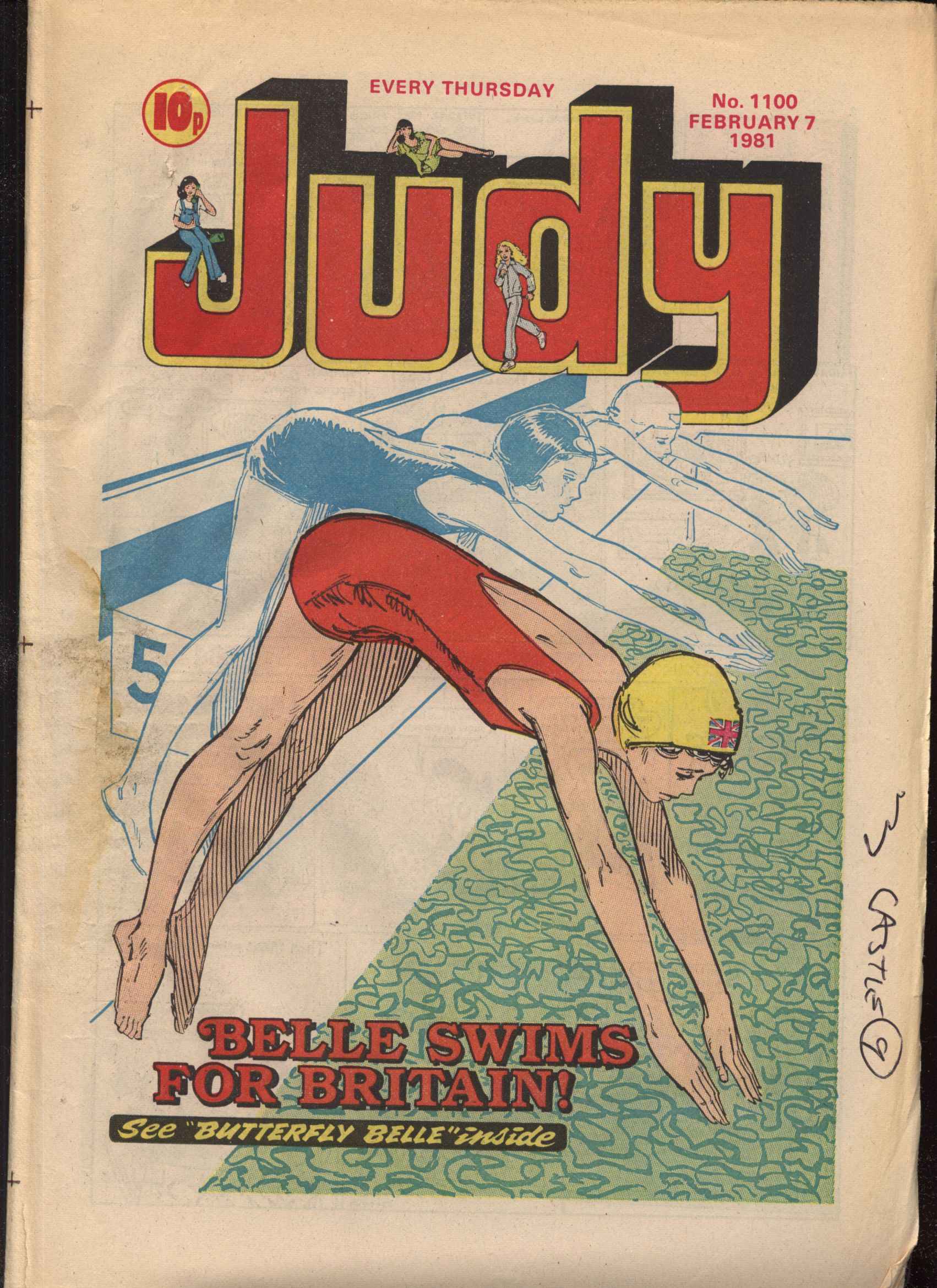Read online Judy comic -  Issue #1100 - 1