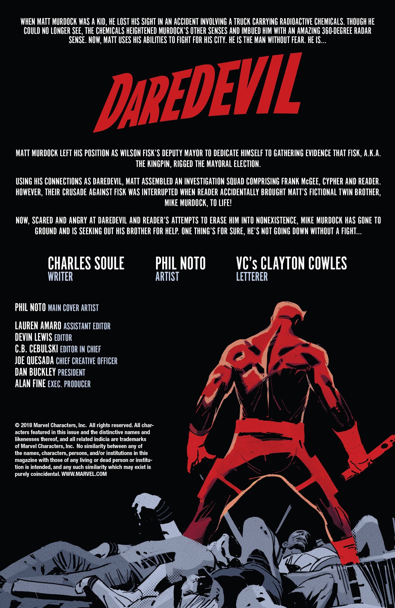 Read online Daredevil (2016) comic -  Issue #608 - 3