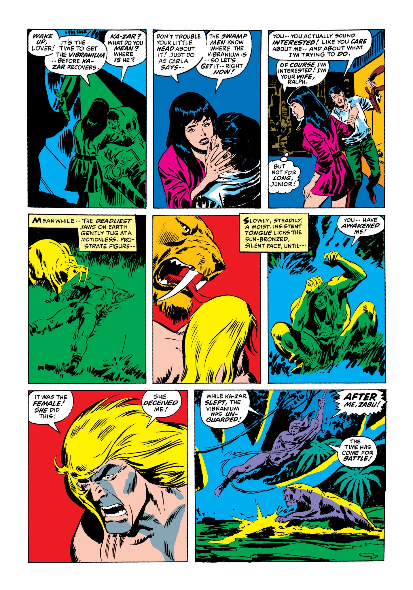 Read online Marvel Masterworks: Ka-Zar comic -  Issue # TPB 1 - 44