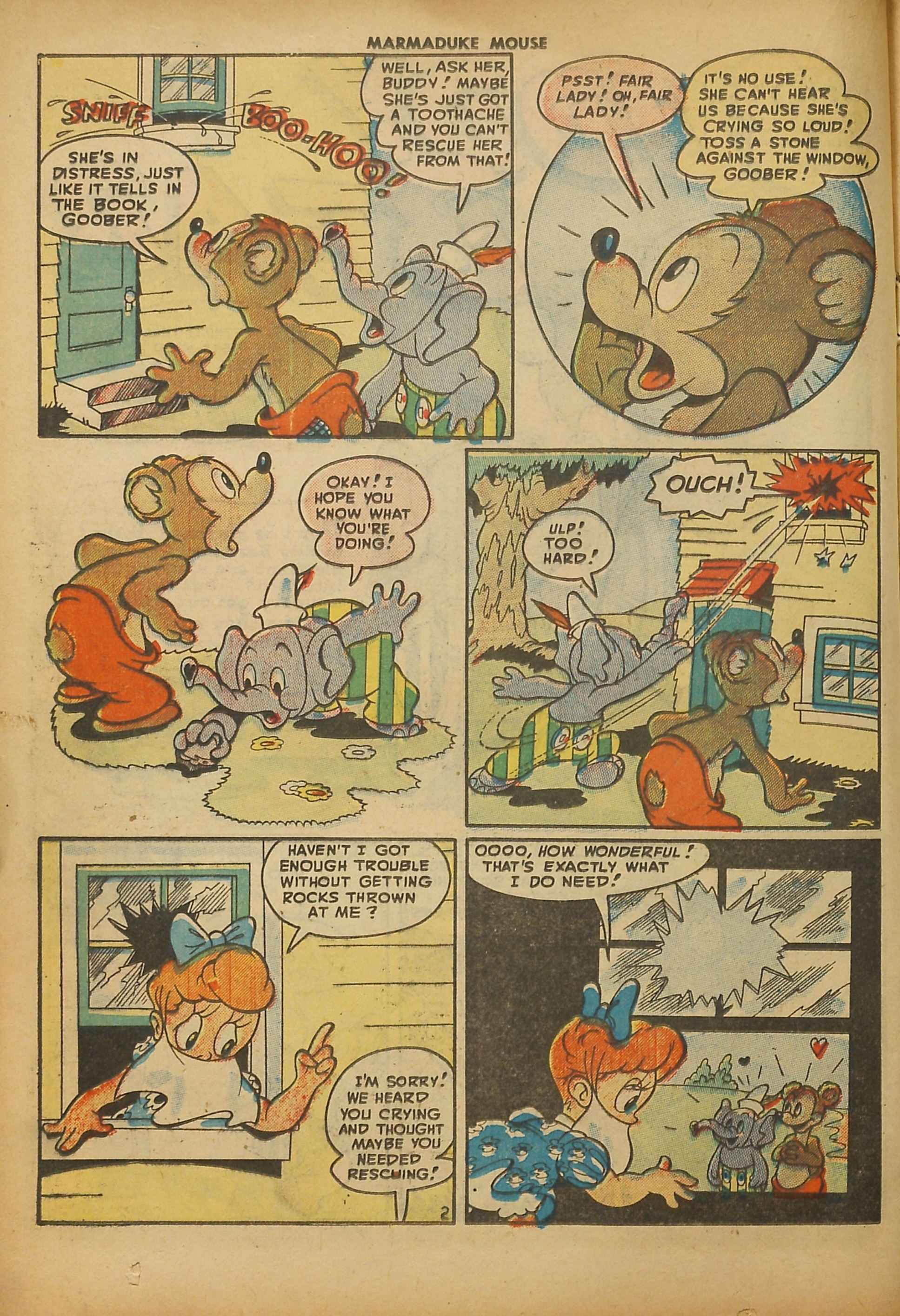 Read online Marmaduke Mouse comic -  Issue #11 - 23
