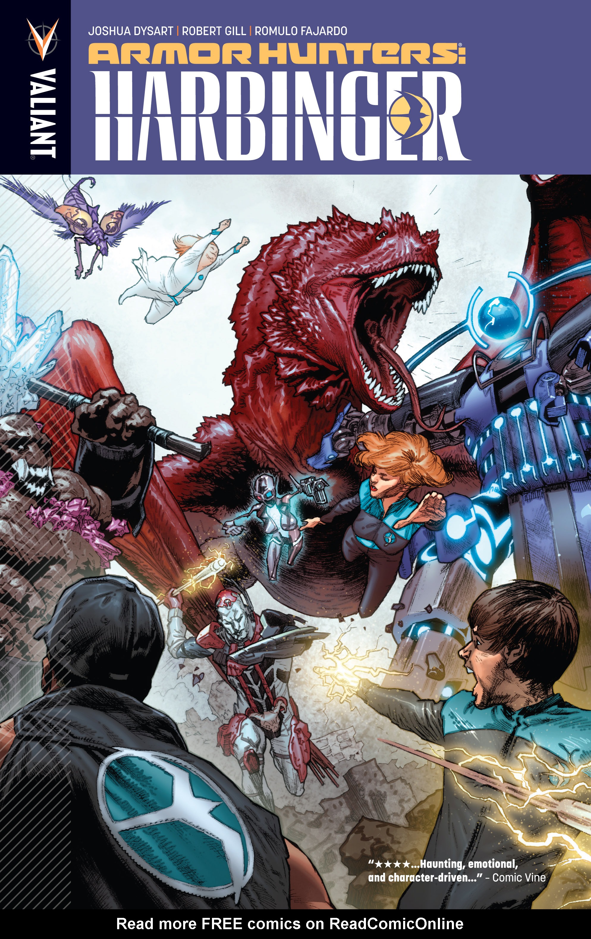 Read Online Armor Hunters Harbinger Comic Issue Tpb