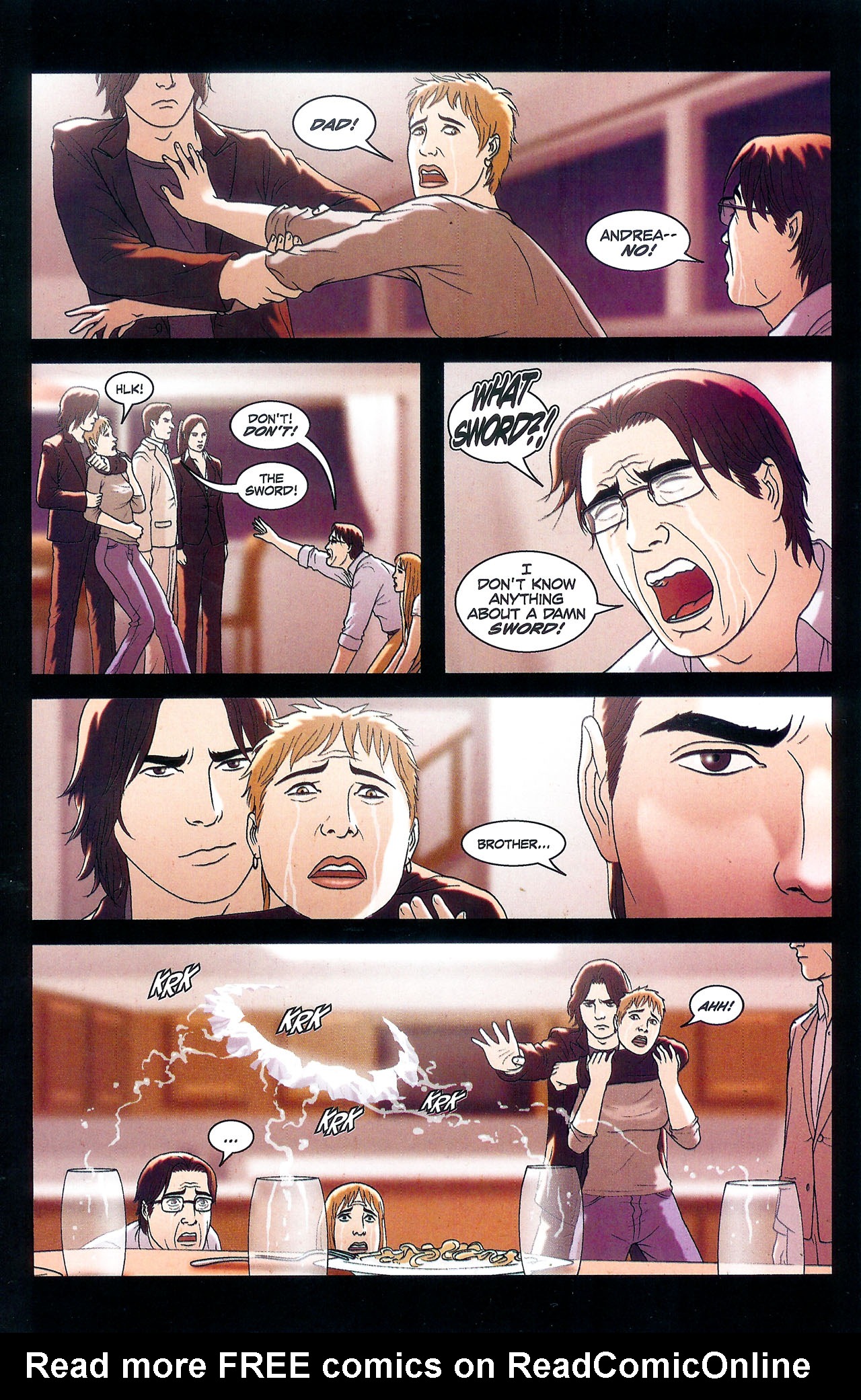 Read online The Sword comic -  Issue #1 - 19