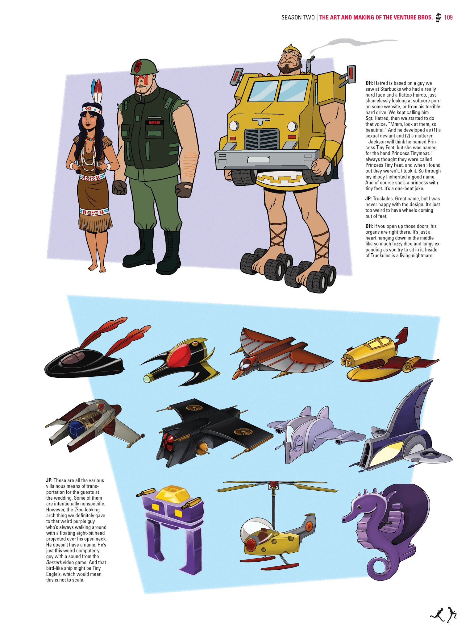 Read online Go Team Venture!: The Art and Making of The Venture Bros. comic -  Issue # TPB (Part 2) - 9