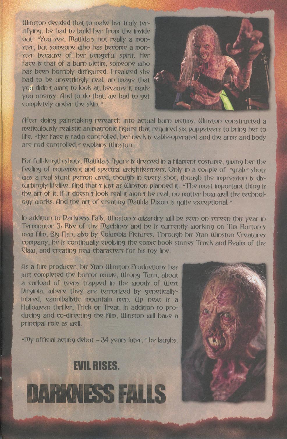 Read online Darkness Falls: The Tragic Life of Matilda Dixon comic -  Issue # Full - 27