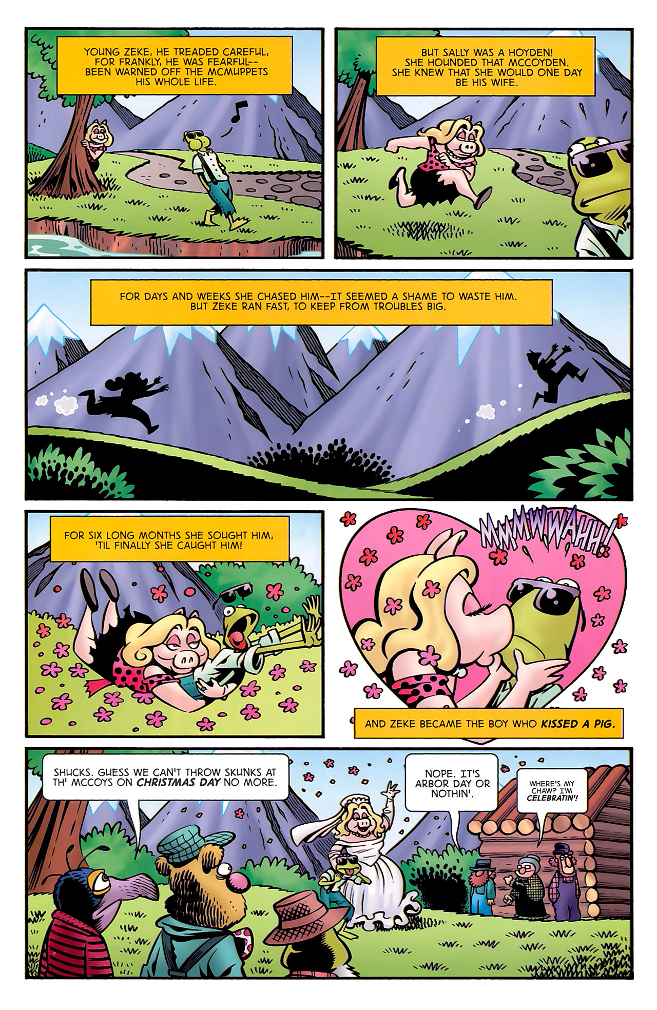 Read online The Muppet Show: The Treasure of Peg-Leg Wilson comic -  Issue #2 - 22