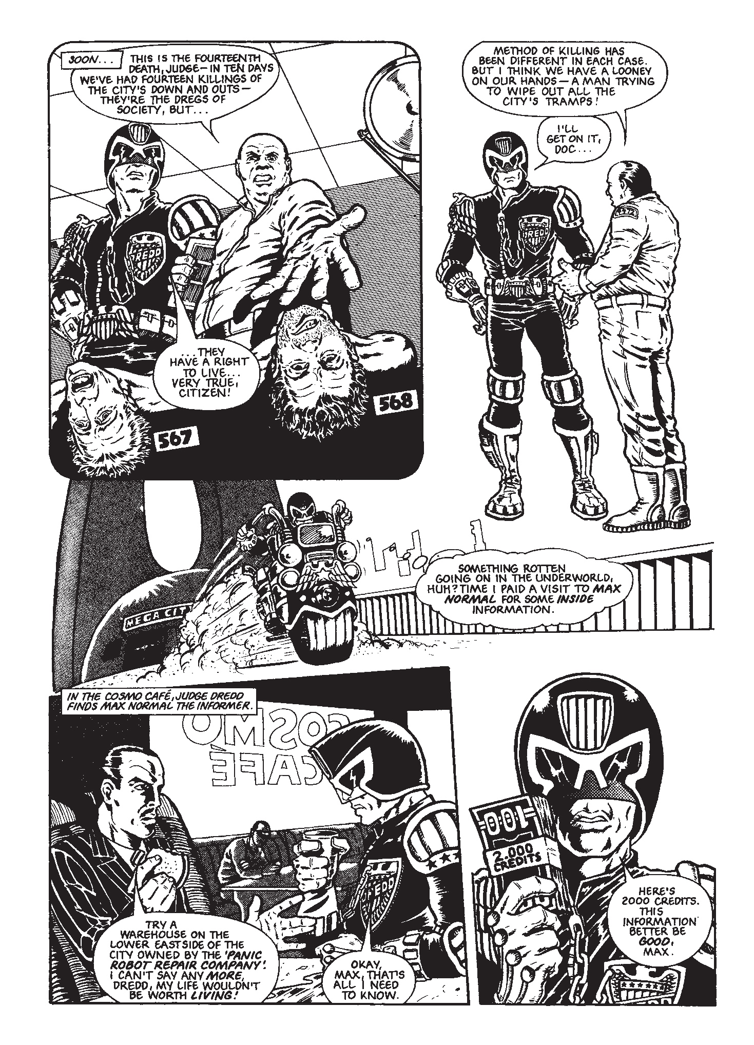 Read online Judge Dredd: The Restricted Files comic -  Issue # TPB 1 - 32