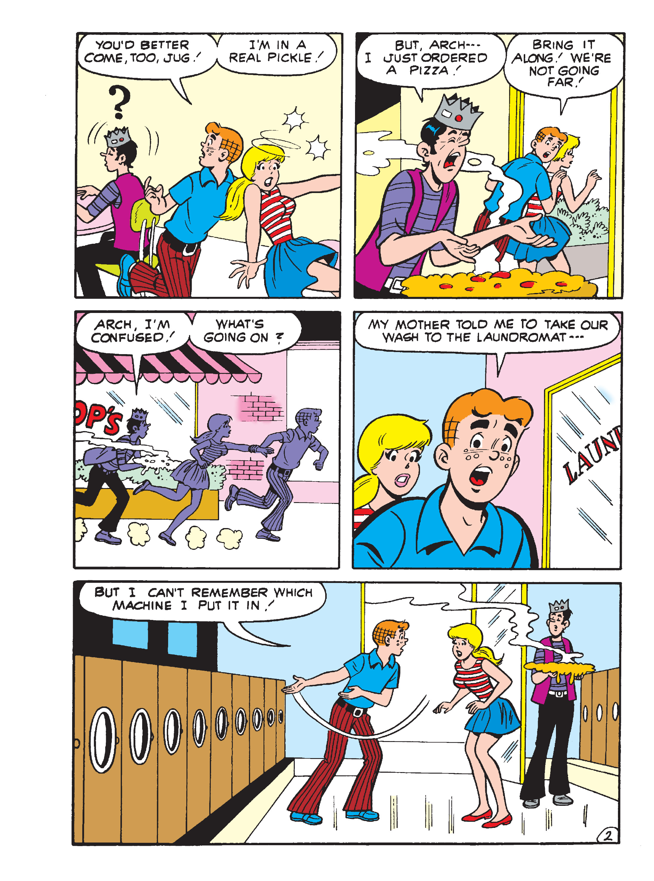 Read online Jughead and Archie Double Digest comic -  Issue #21 - 186