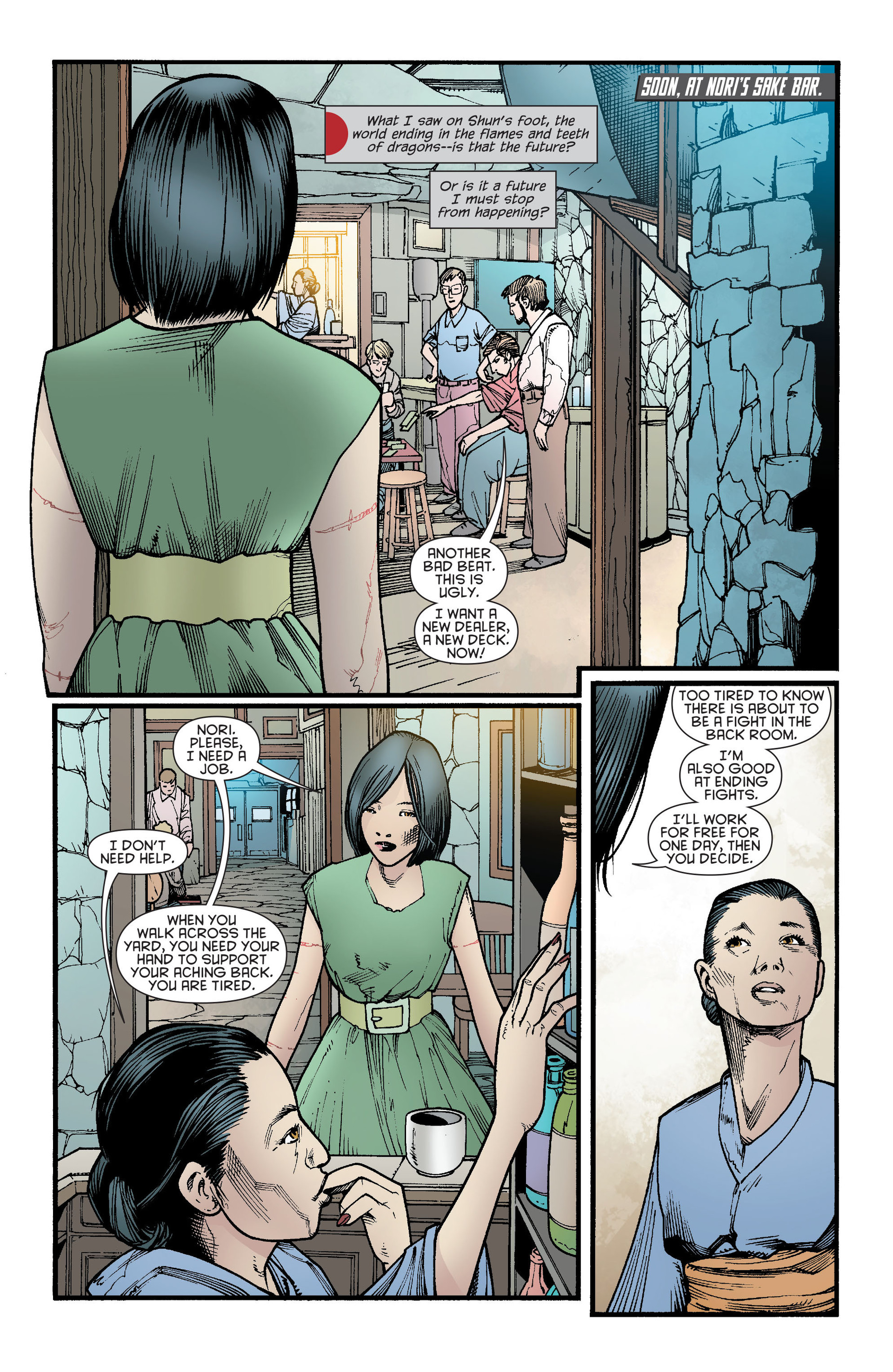 Read online Katana comic -  Issue #2 - 16