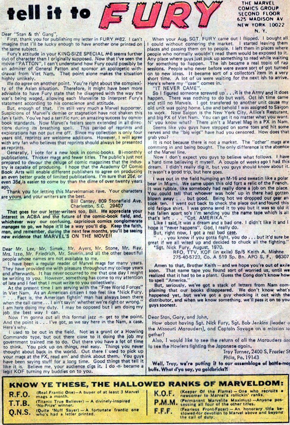 Read online Sgt. Fury comic -  Issue #88 - 32