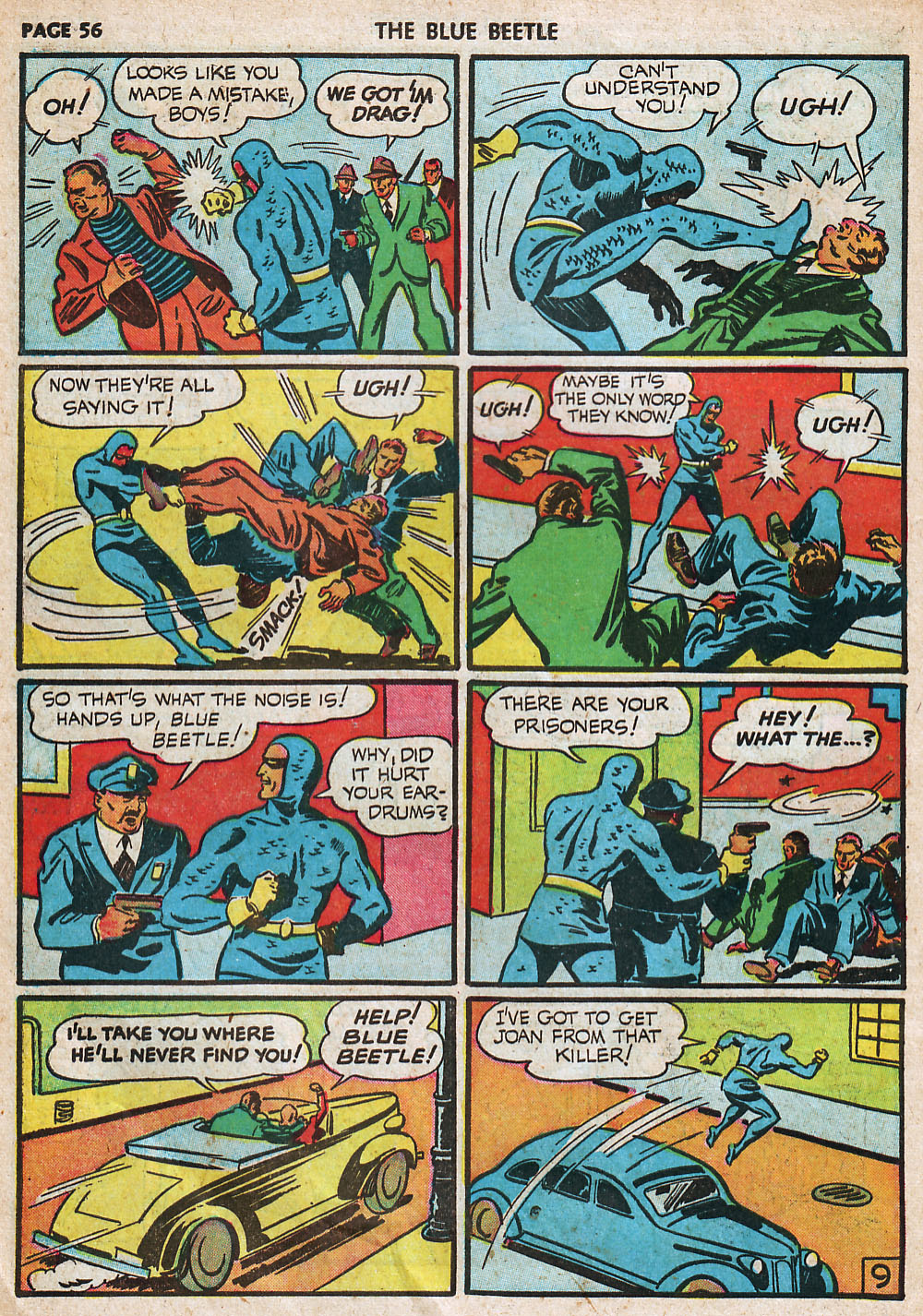 Read online The Blue Beetle comic -  Issue #8 - 57