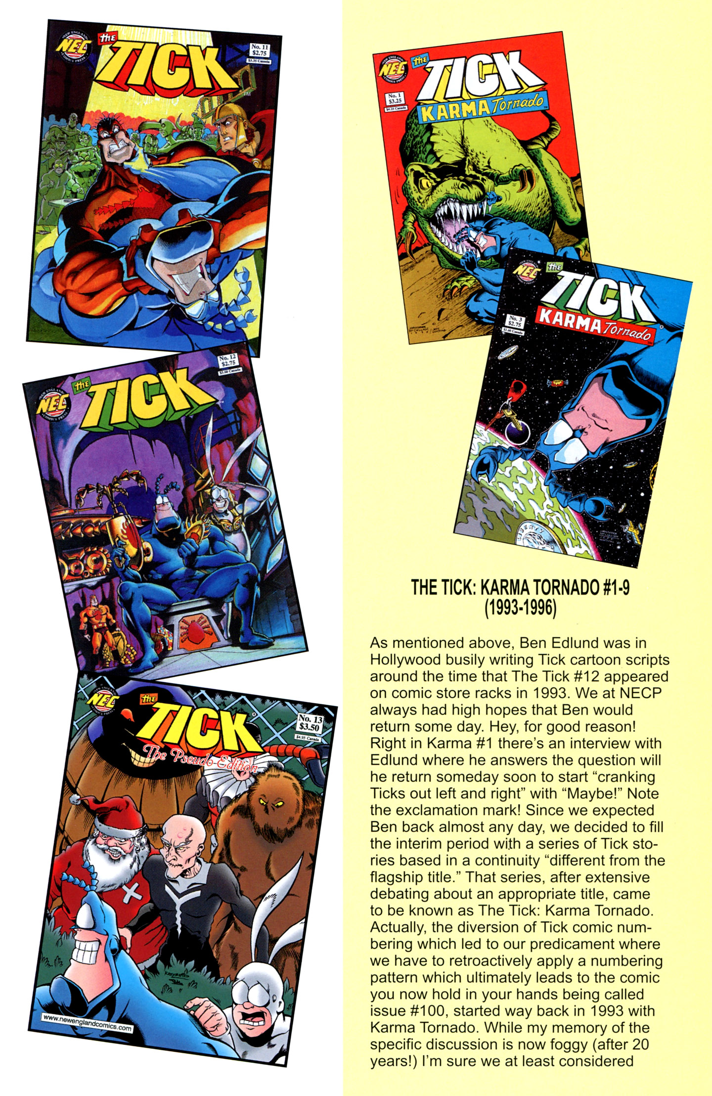 Read online The Tick comic -  Issue #100 - 33