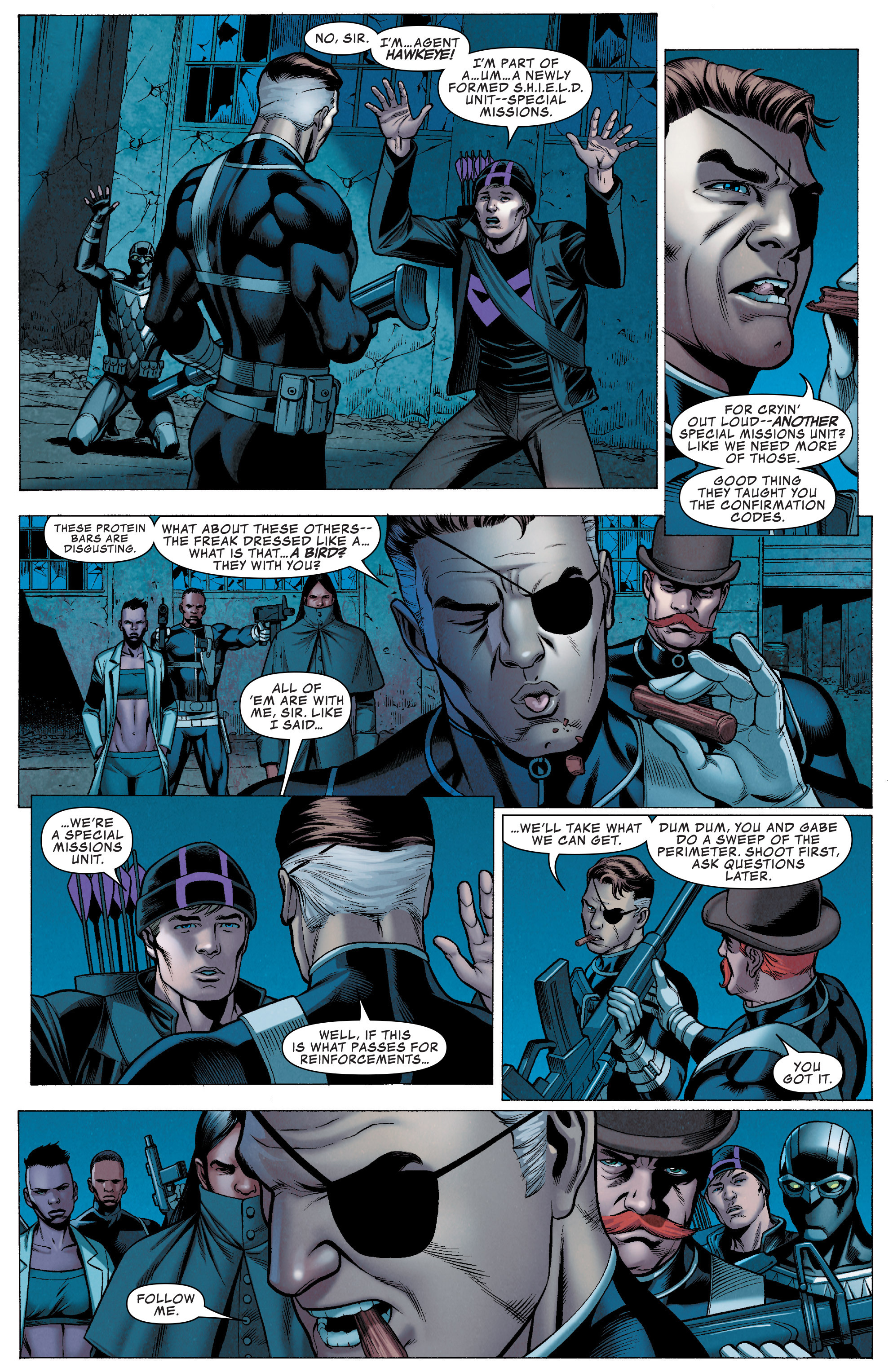 Read online Occupy Avengers comic -  Issue #4 - 9