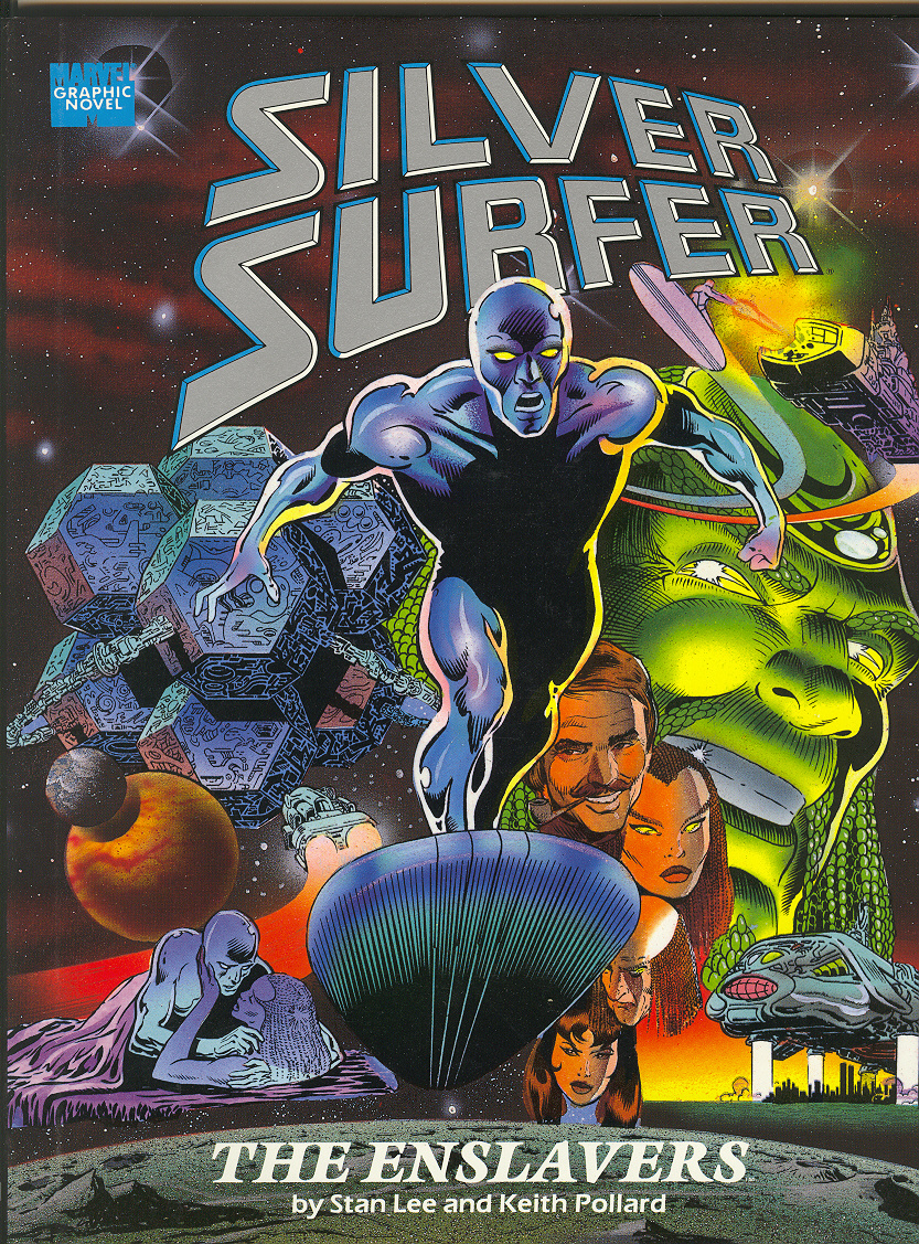 Read online Marvel Graphic Novel comic -  Issue #58 - Silver Surfer - The Enslavers - 1