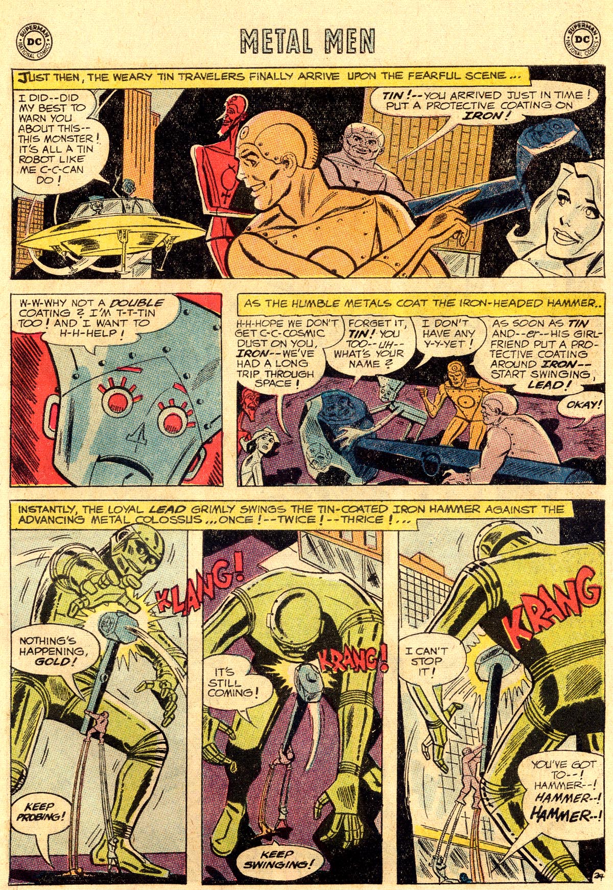 Read online Metal Men (1963) comic -  Issue #13 - 31
