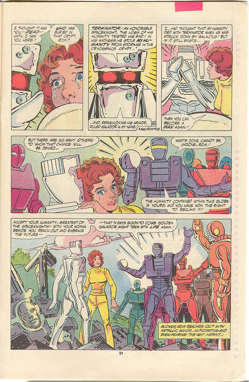 Read online ROM (1979) comic -  Issue #75 - 21